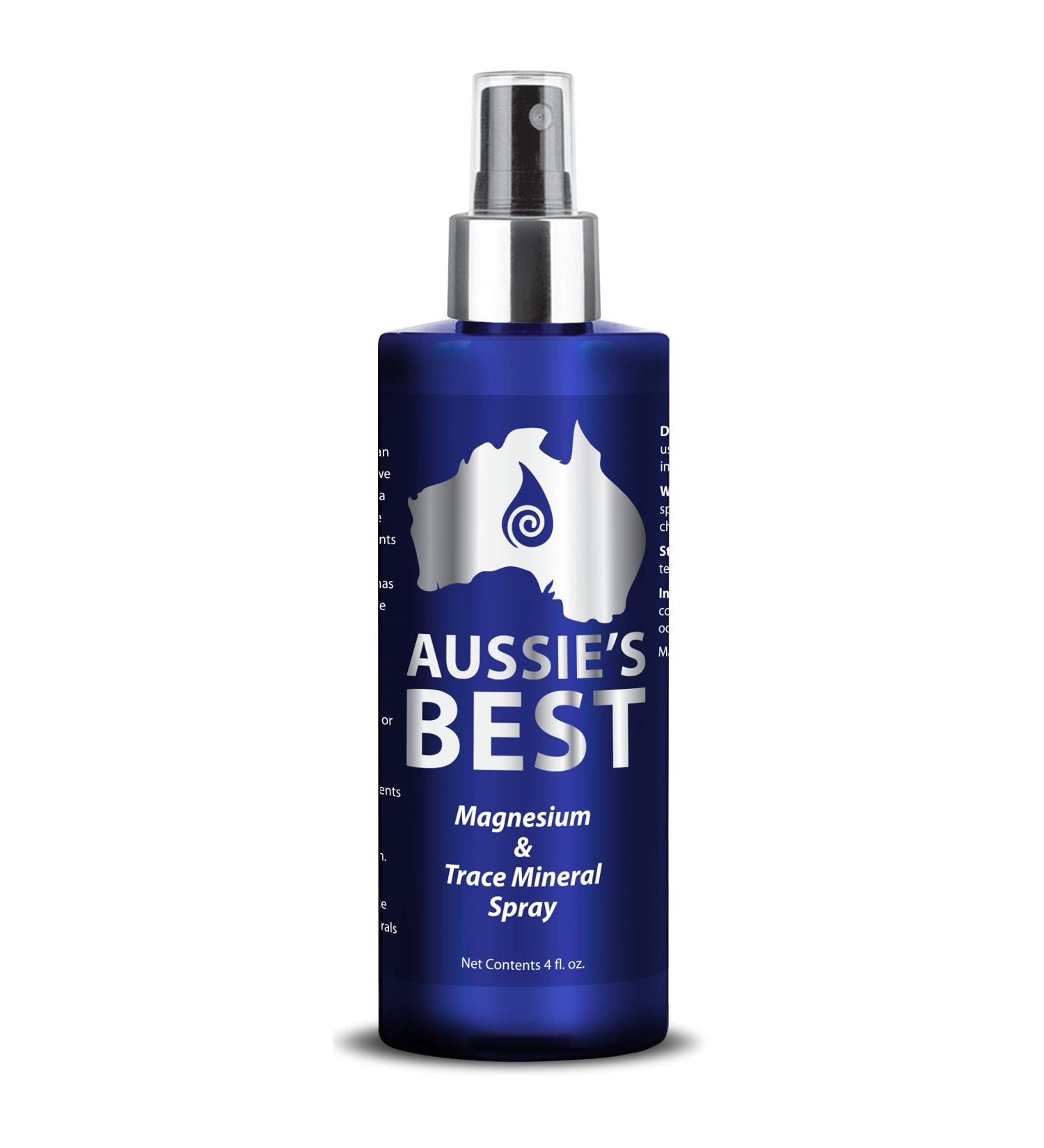 Aussie Trace Minerals Magnesium & Trace Mineral Spray 120 ML - Natural Mineral Supplement - Buy Online on GoSupps.com