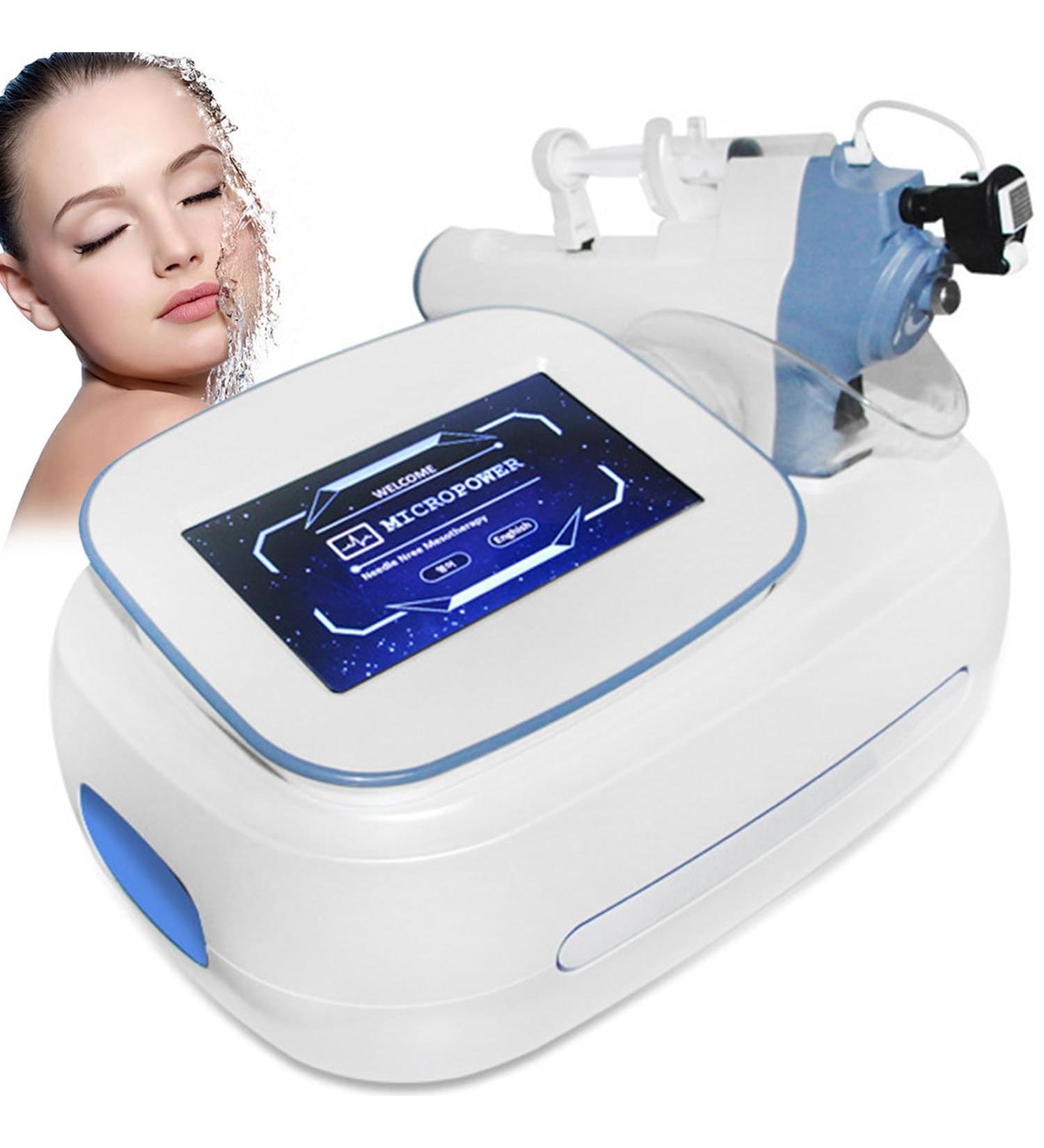 Pistolet de m soth rapie - Injecteur Mesogun Machine de rajeunissement de la peau Instrument de beaut en titane au vanadium pour les rides de rajeunissement de la peau avec bo te en aluminium - Buy Online on GoSupps.com
