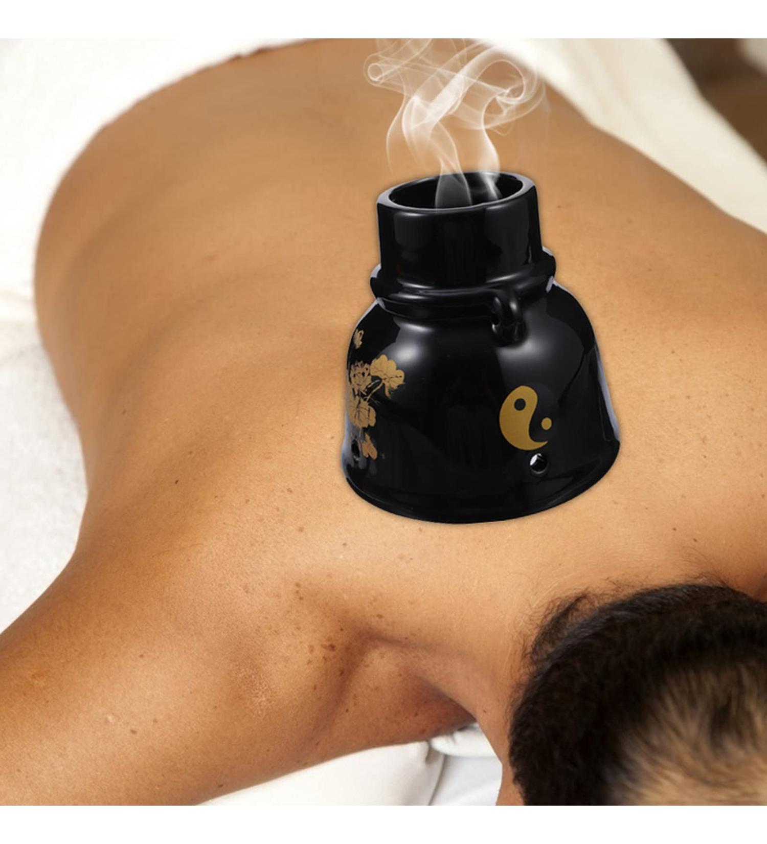 1 Set Moxibustion Box Moxa Cone Burner Holder Navel Box Moxa Supply - Buy Online on GoSupps.com