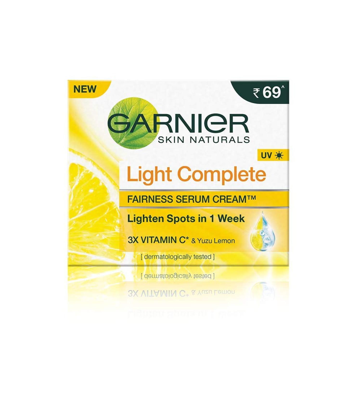 Garnier Skin Naturals Light Complete Serum Cream (23gm)