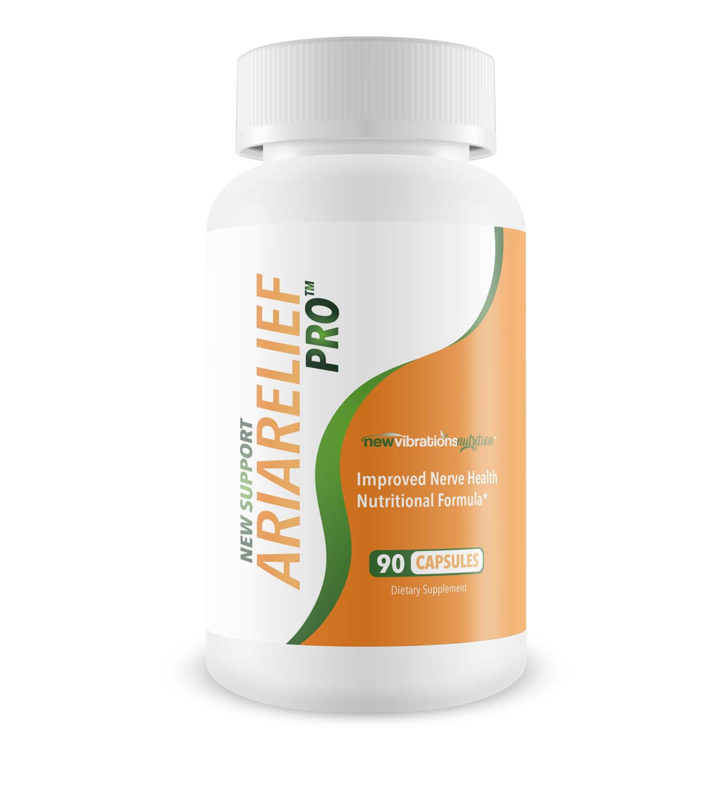 Ariarelief Pro Neuropathy Support Supplement - Our Best B12 Nerve Support Supplement - Nerve Damage Vitamins - Cayenne Pepper Capsules - Okinawa Capsaicin Pills - Ariarelief For Neuropathy Aria Relief - Buy Online on GoSupps.com