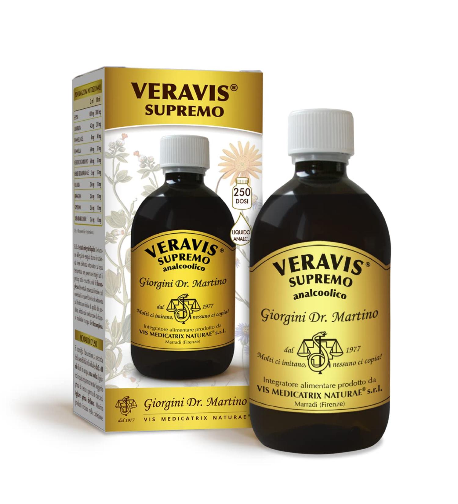 Dr Giorgini VERAVIS SUPREMO ANALCOOLIQUE liquide - 500 ml
