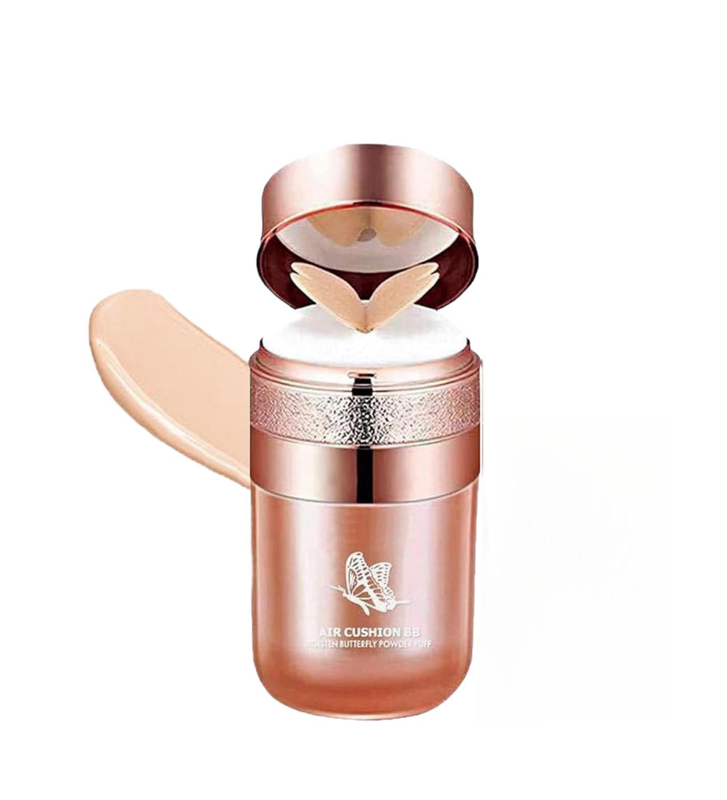 IFFANY Butterfly Air Cushion BB Cream Air Cushion CC Cream Foundation Butterfly Air Cushion Moisturizing Foundation Concealer Moisturizing Foundation with Long Lasting Coverage - Buy Online on GoSupps.com