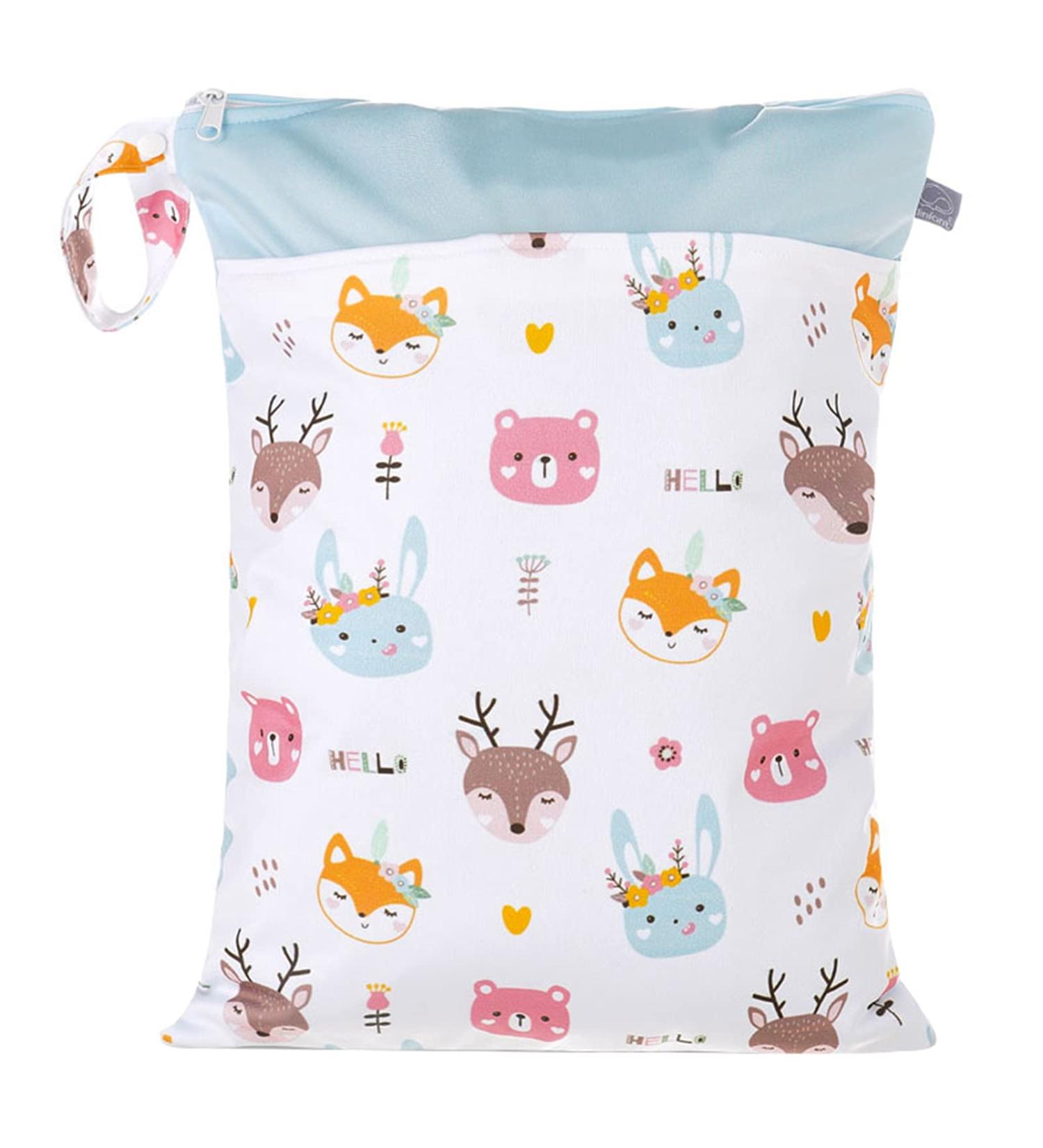 Seaur Cloth Diaper Pockets - Washable & Reusable Organizer Bag for Beaches Fitness Hiking & Travel | 30x40 cm | Color 11 - Buy Online on GoSupps.com