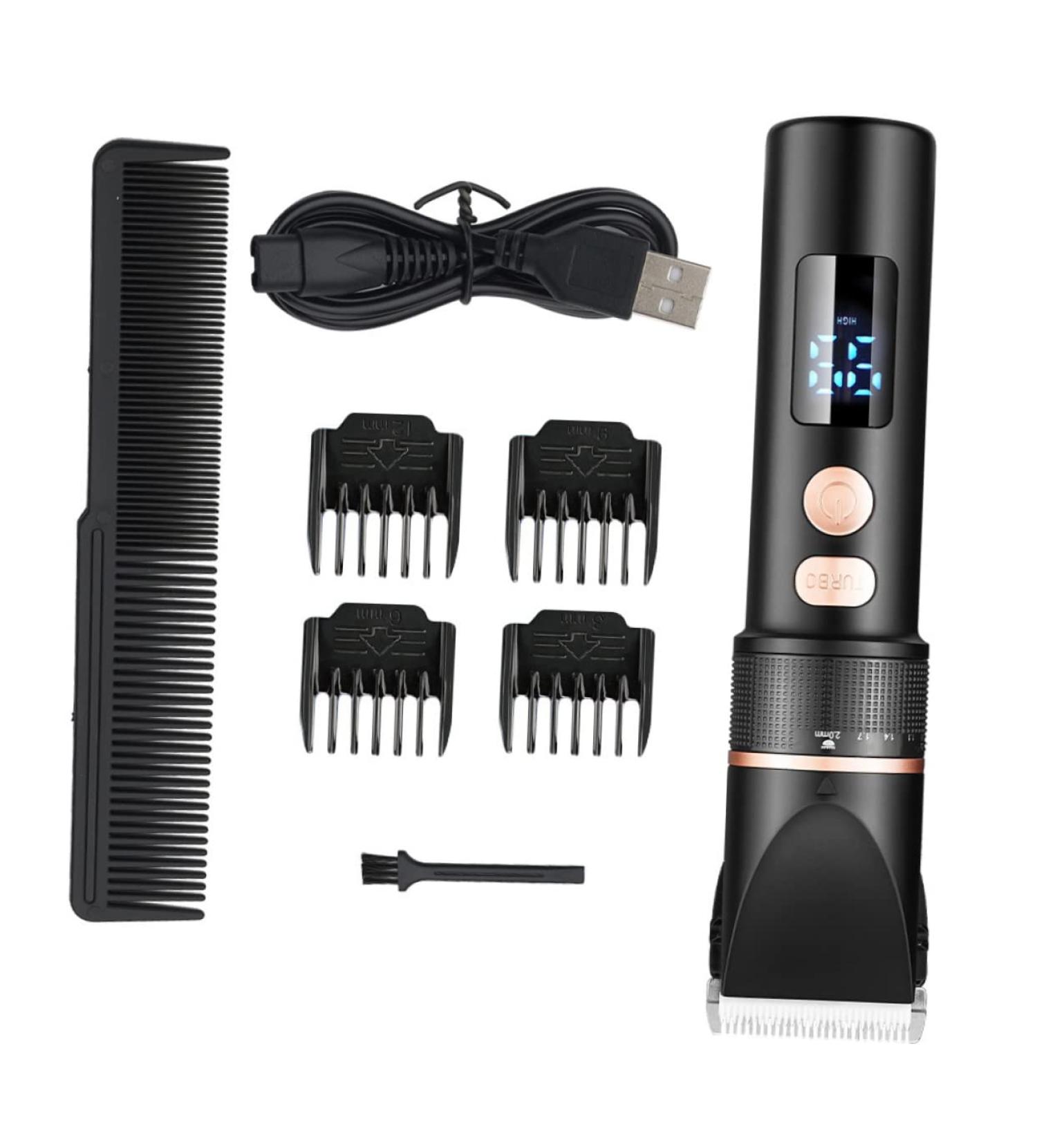 Mikinona Electric Shaver 1 Set Kit Barber Tool Grooming Trimmer Clipper Hairdressing Display Shaver Cordless Haircut T Cutting Electric Salon Guide for LCD Beard Kits Professional of Men Mens Razors - Buy Online on GoSupps.com