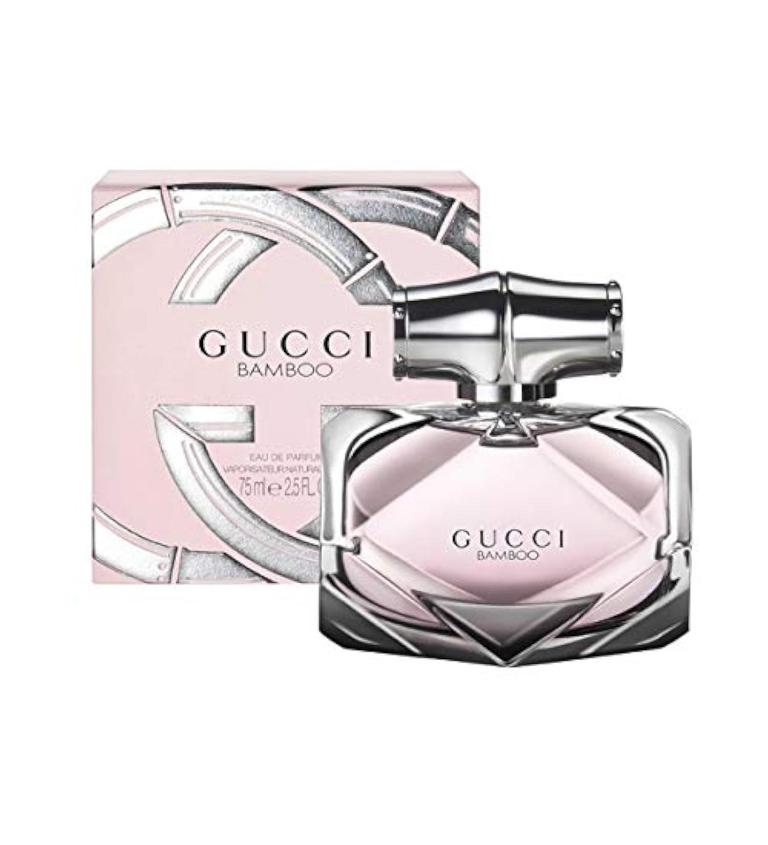 Gucci Bamboo Eau de Parfum Spray 2.5 Ounce Rose Pink 2.5 Ounce (Pack of 1)