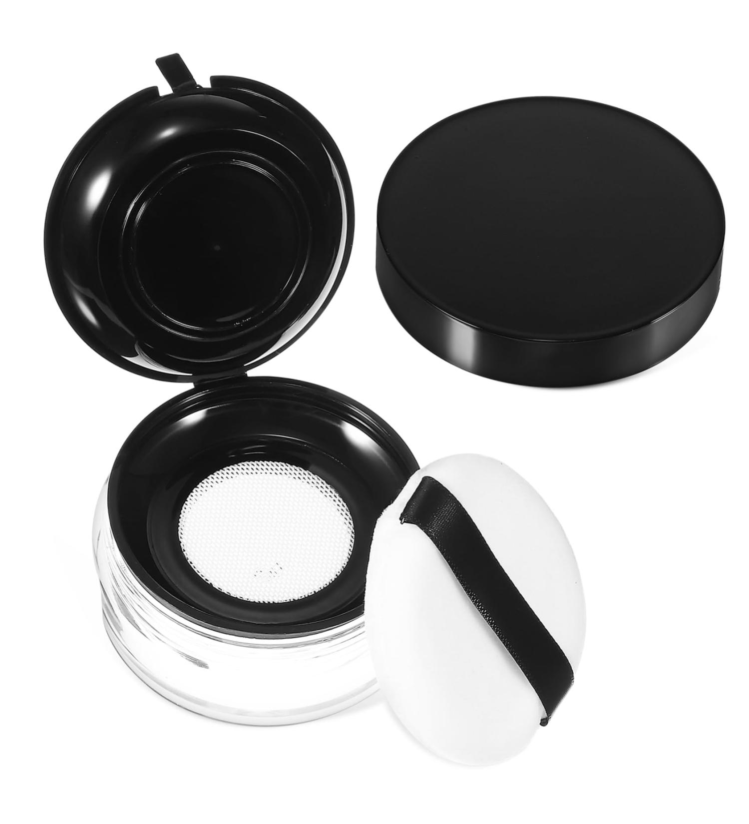 IWOWHERO Travel Foundation Container Travel Size Containers Powder Container with Puff Loose Powder Containers Foundation Travel Container Portable Travel Size Container Makeup Containers - Buy Online on GoSupps.com