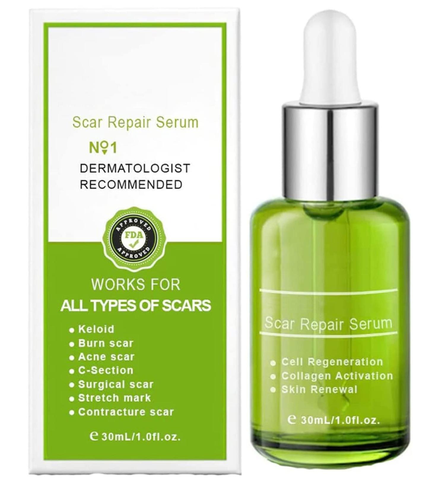 Goopgen Advanced Scar Repair Serum - Medical Grade Treatment for All Types of Scars - Moisturizing and Skin Smoothing Formula - 1 Pc - Buy Online on GoSupps.com