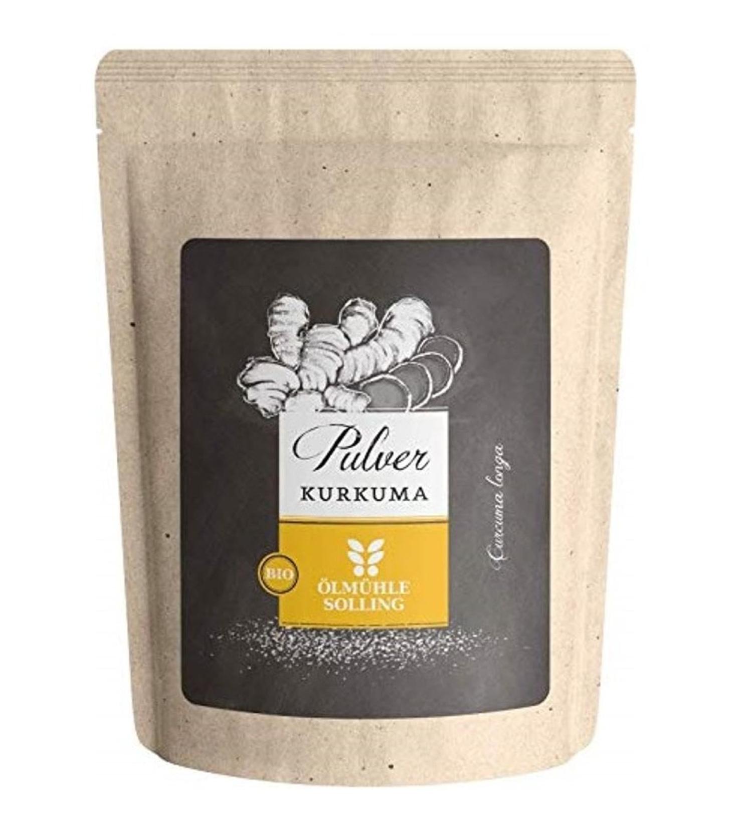 Turmeric powder 500 g bag - organic - lm hle Solling