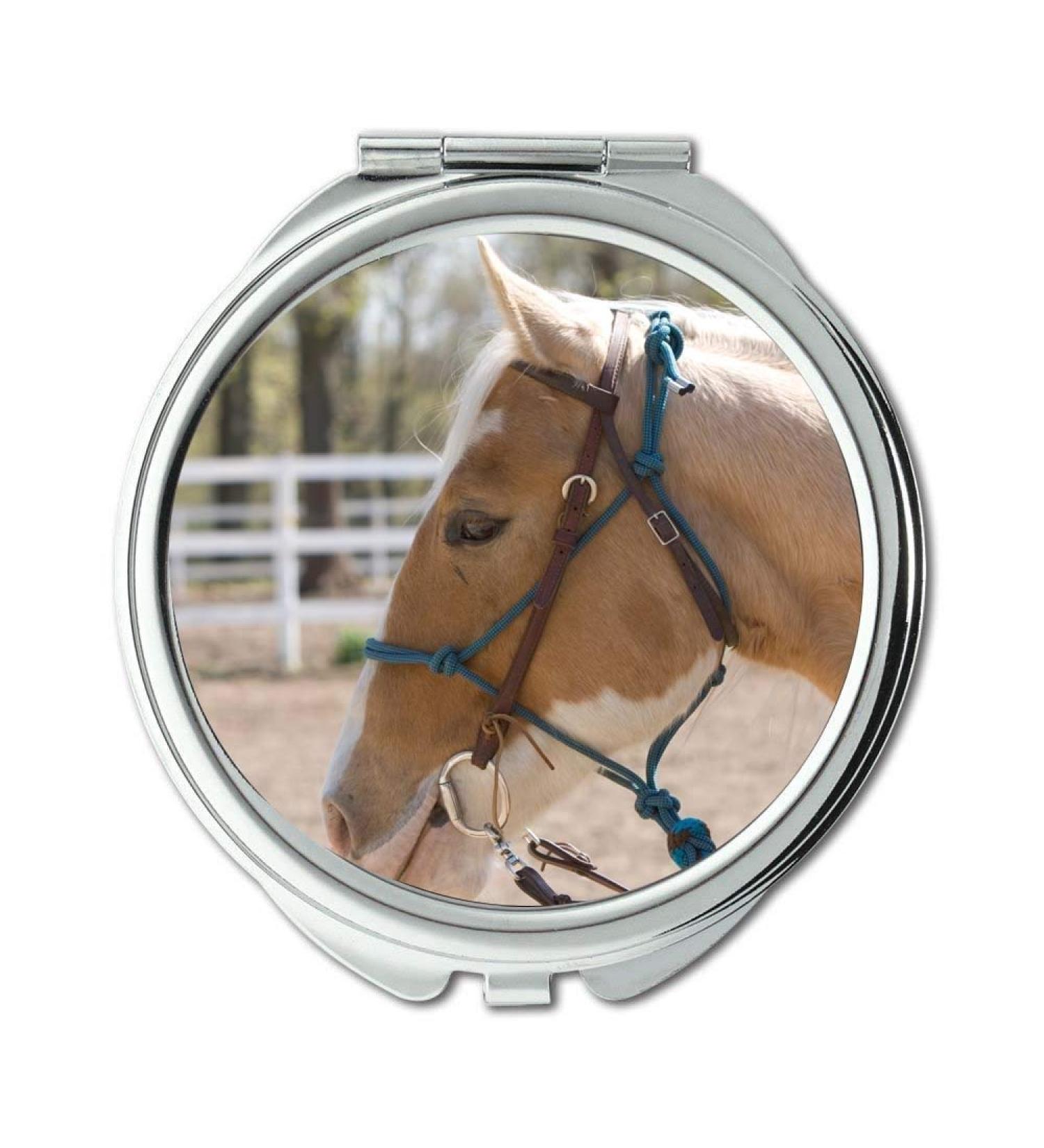 YENDOSTEEN Mirror makeup mirror animal bridle equine pocket mirror portable mirror - Buy Online on GoSupps.com