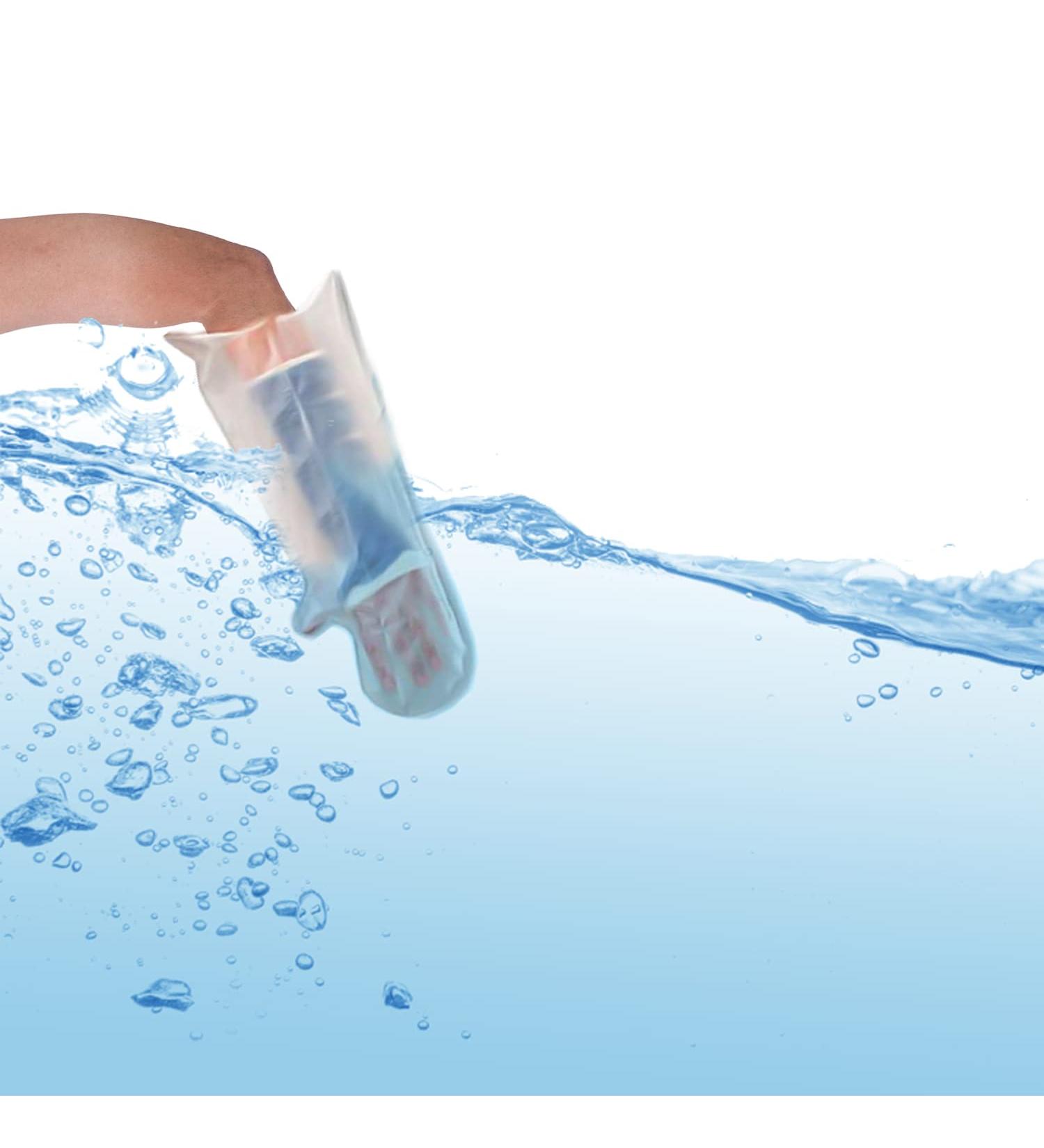 AquaShield Reusable Waterproof Cast Cover for Adult Half Arm - Made in USA (9.0-12.5 Circumference) - Hand & Wrist Bandage Protector for Bath, Shower, Pool - Buy Online on GoSupps.com