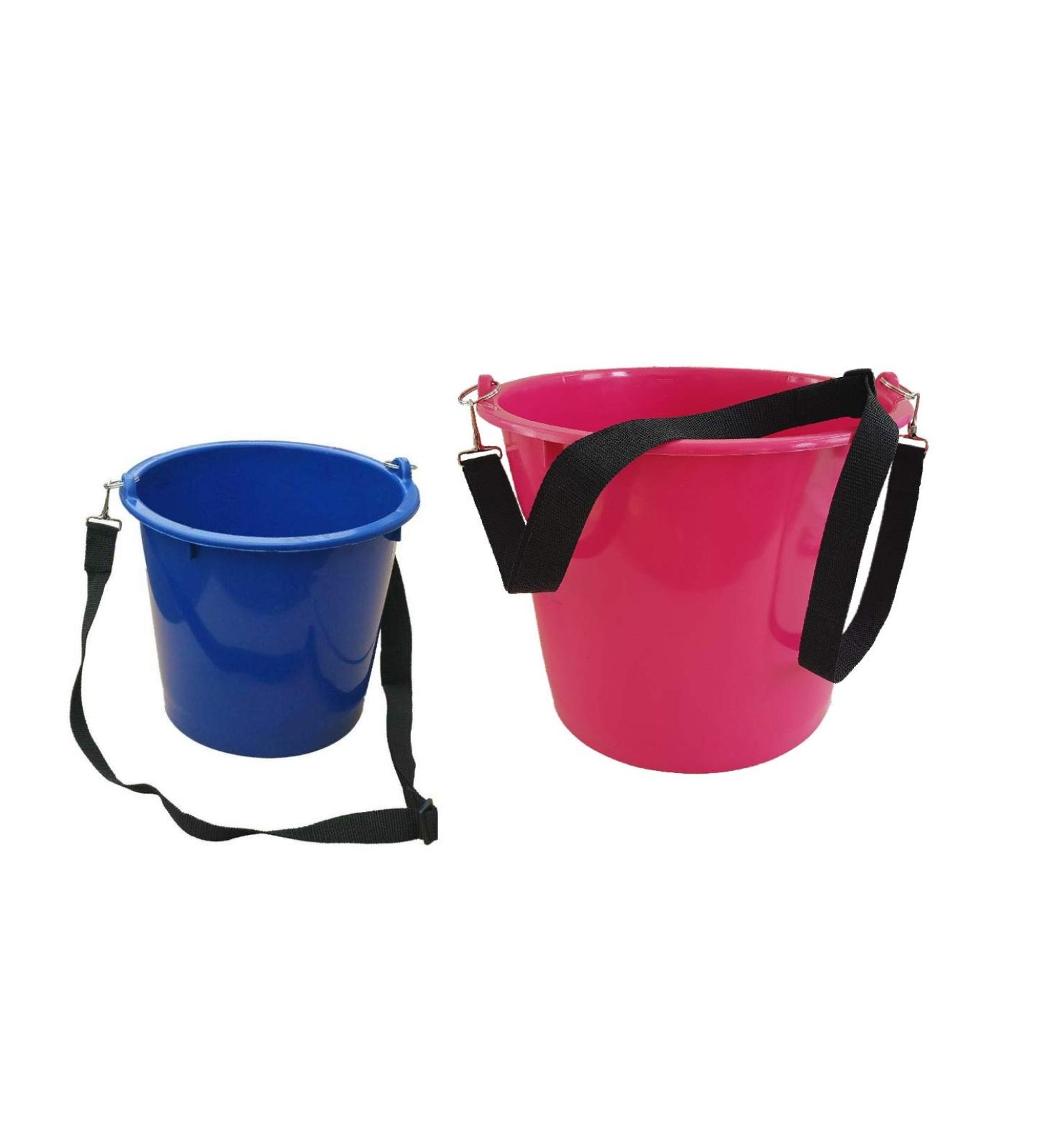 netproshop Gewa bucket to hang around your neck including strap Perfect for single feeding Color as available Size:L
