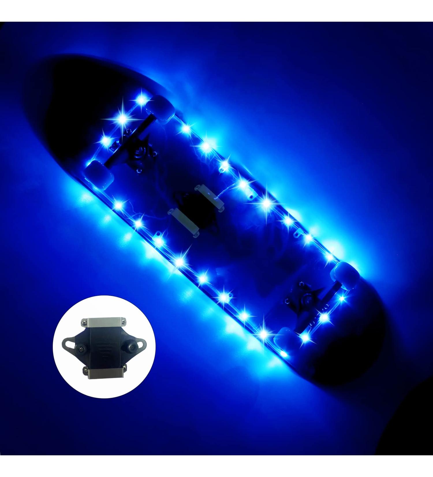 Eliteemo LED Skateboard Light - Remote Control Longboard/Shortboard Light | 16 Color Change, Waterproof & Shockproof | Super Bright for Night Display | Perfect Gift for Kids - Buy Online on GoSupps.com