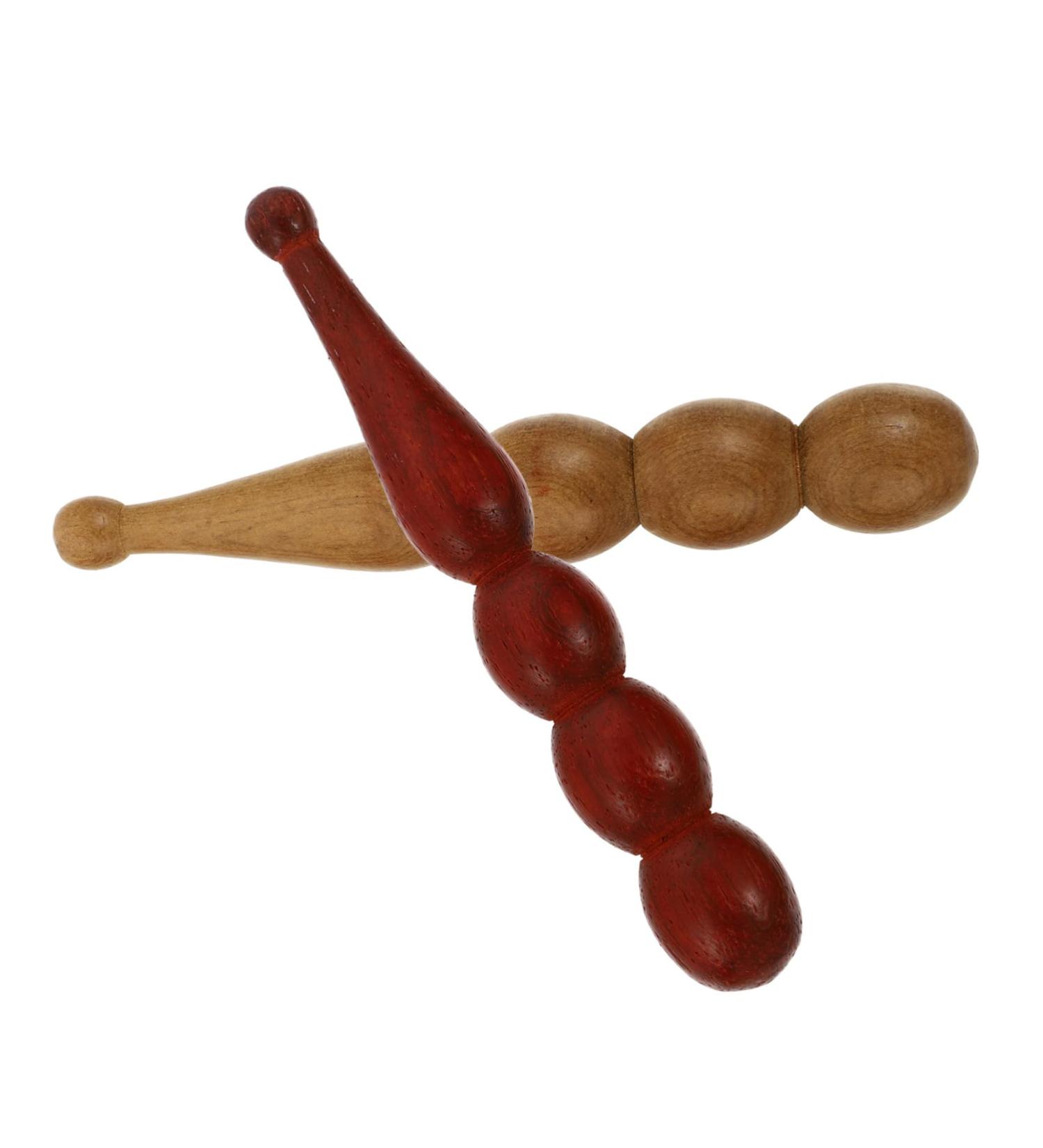 Beavorty Pearl Massage Tool - Acupressure Stick for Sore Muscles & Thigh Relief | Manual Massage Device for Total Body Relaxation - Buy Online on GoSupps.com