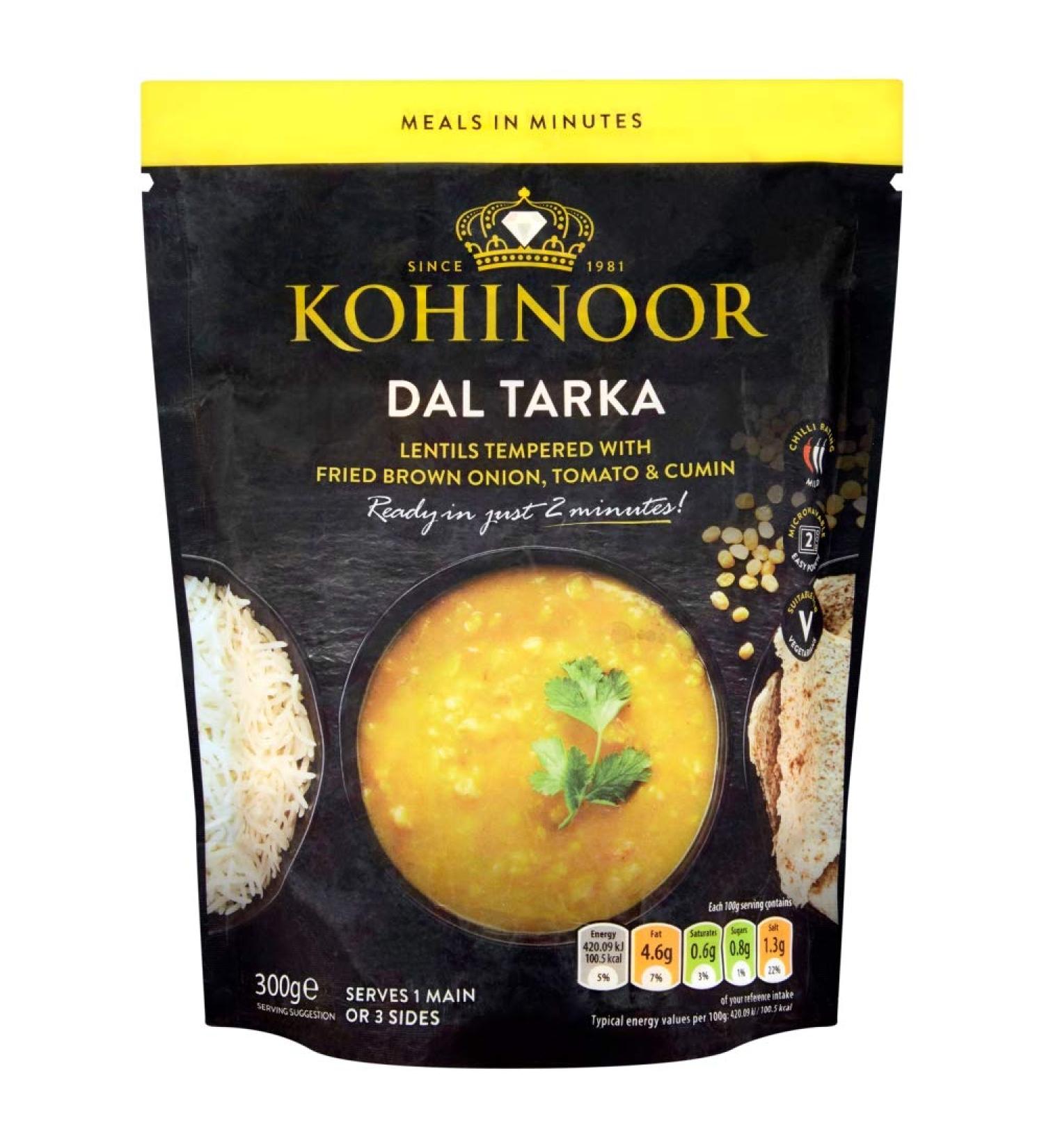 Kohinoor Dal Tarka Lentils 300g - Buy Online on GoSupps.com
