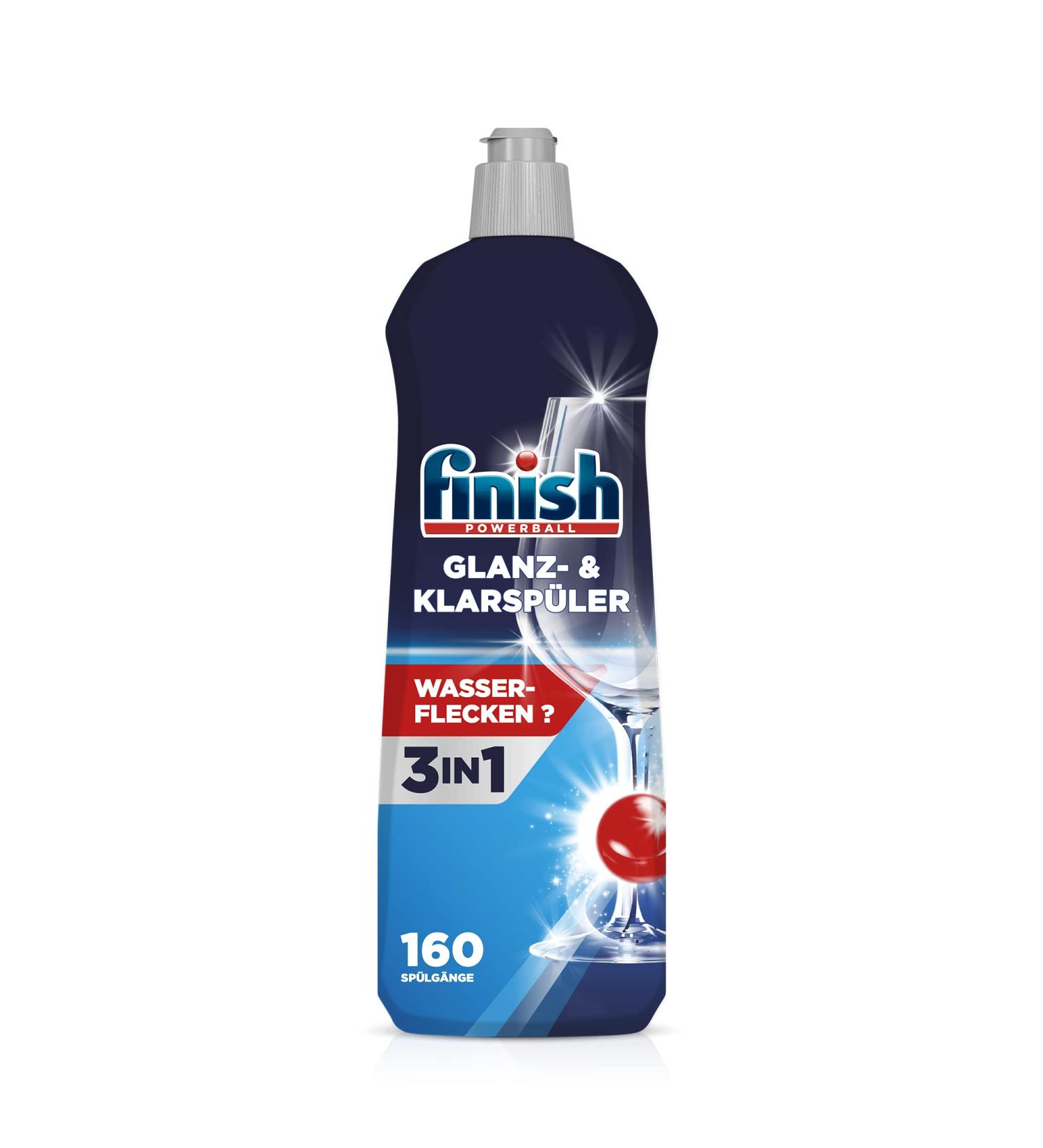 Finish Shine & Rinse Aid 800ml - Sparkling Dry Dishes Without Water Stains | International Shipping - Buy Online on GoSupps.com