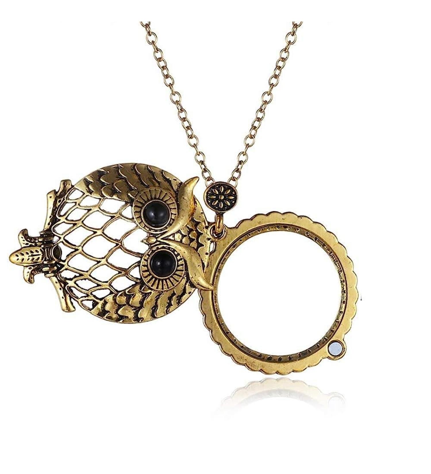 Magnifying Glass Necklace Reading Amplifier High Clarity Gift Magnifier Light Magnifier Comfortable Anniversary - Buy Online on GoSupps.com