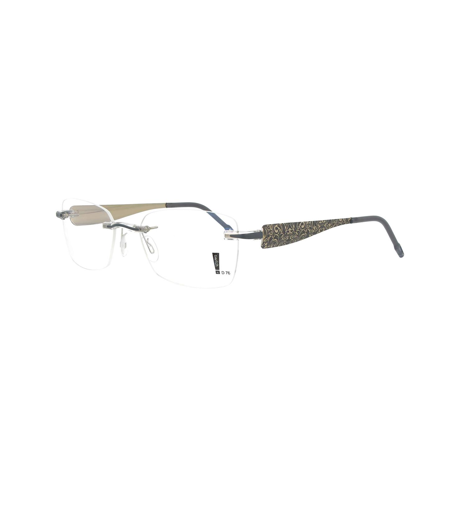 Switch it! Set 3345 - Pattern with floral ornaments - Grey/Gold