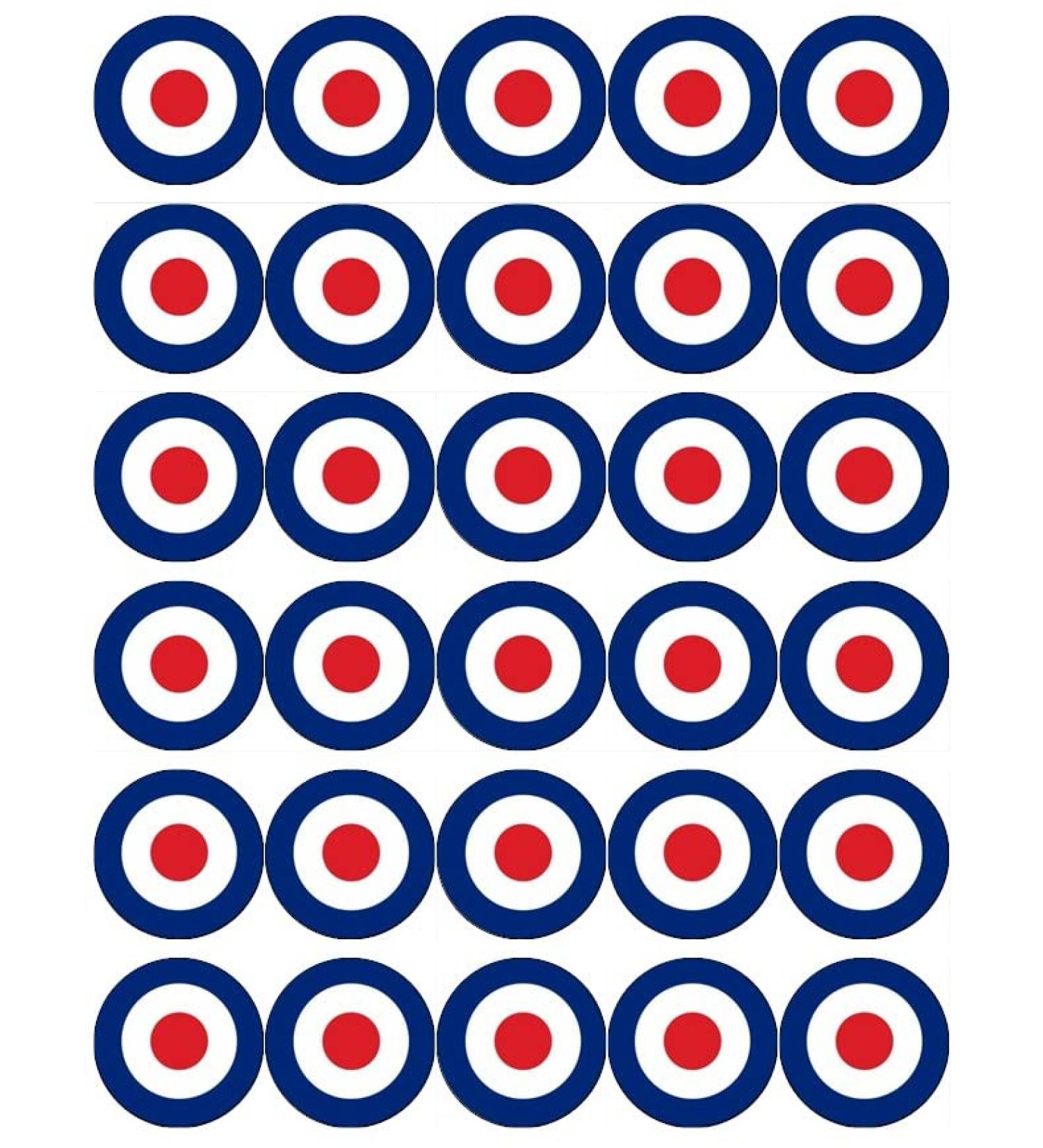 RAF Royal Air Force Military Cupcake Toppers Edible Wafer Paper Fairy Cake Toppers Birthday Cakes Decorations