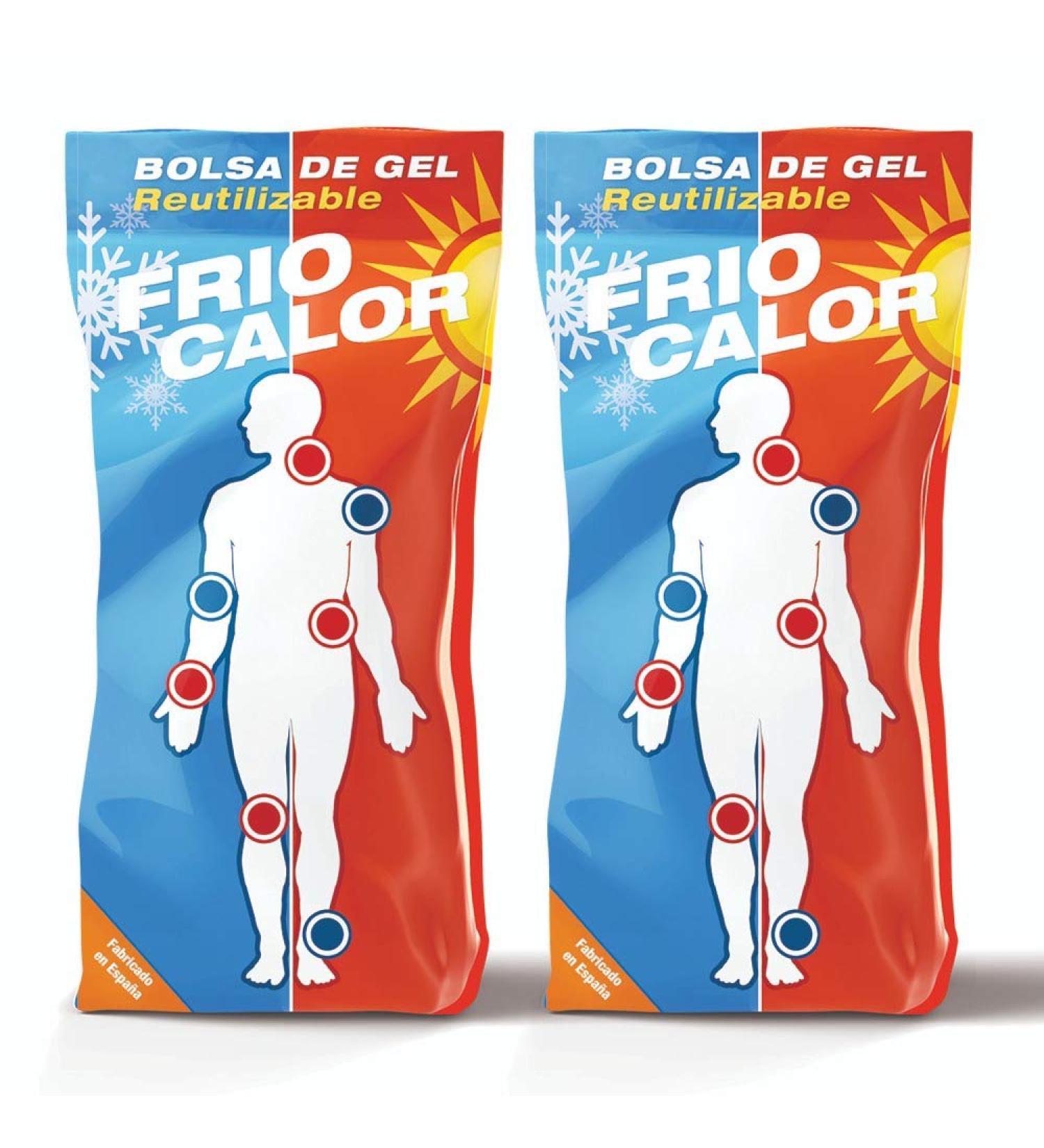 PRACTICOSA Reusable Sports Gel Bag - Set of 2 13 x 27 cm - Eco-Friendly & Durable for International Shipping - Buy Online on GoSupps.com
