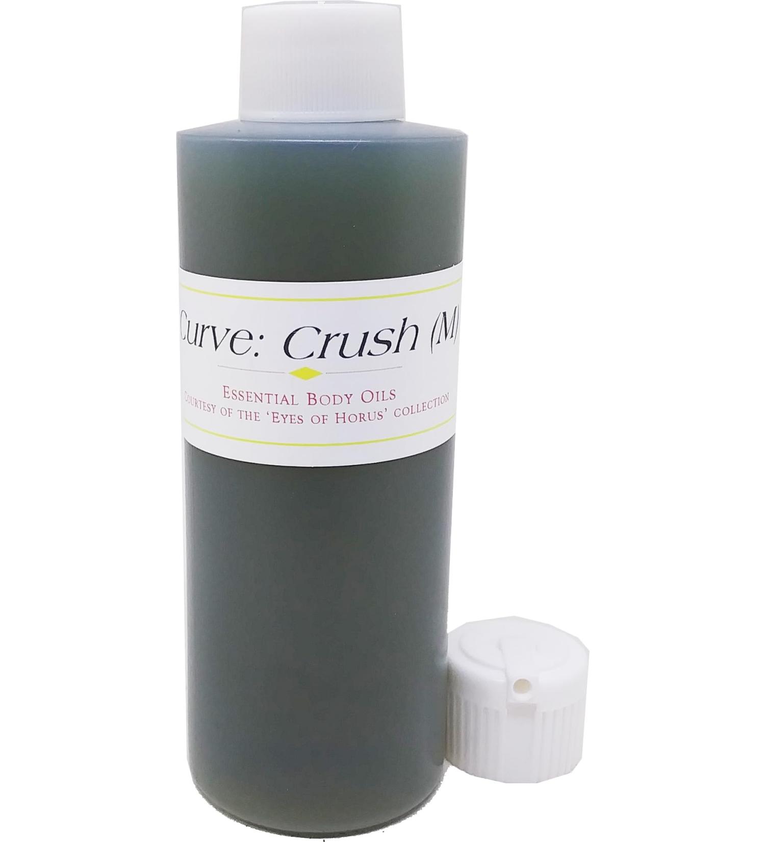 Curve: Crush - Type LC For Men Scented Body Oil Fragrance Flip Cap - Green - 4 oz. - ID#24380 4 Fl Oz (Pack of 1)