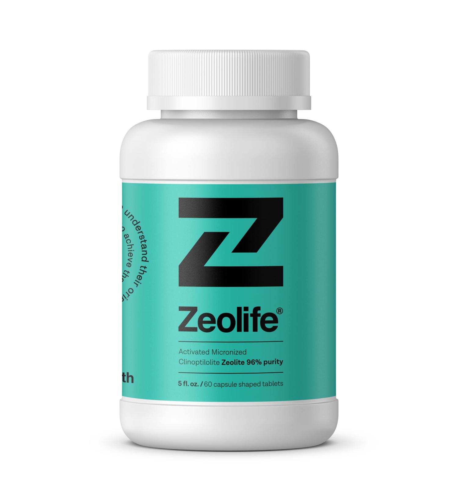 Zeolite-Activated Micronized Clinoptilolite Zeolite 96% Purity - Ultra Fine 60 Capsules - Buy Online on GoSupps.com