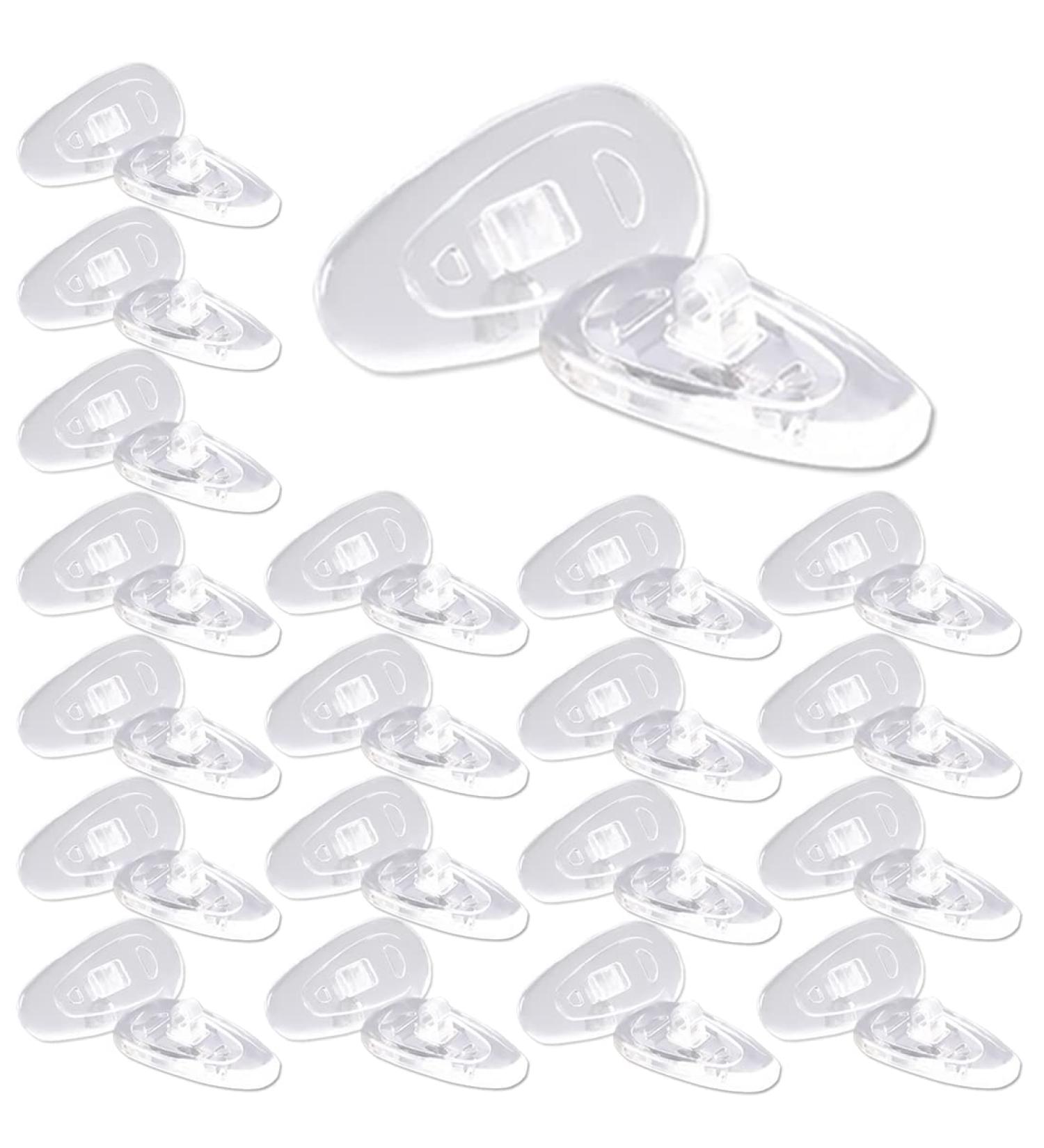 Buy Bodya 20 Pairs Soft Silicone Nasal Pads for Glasses - Non-Slip 13mm Nose Bridge Cushions for Sunglasses - International Shipping Available - Buy Online on GoSupps.com