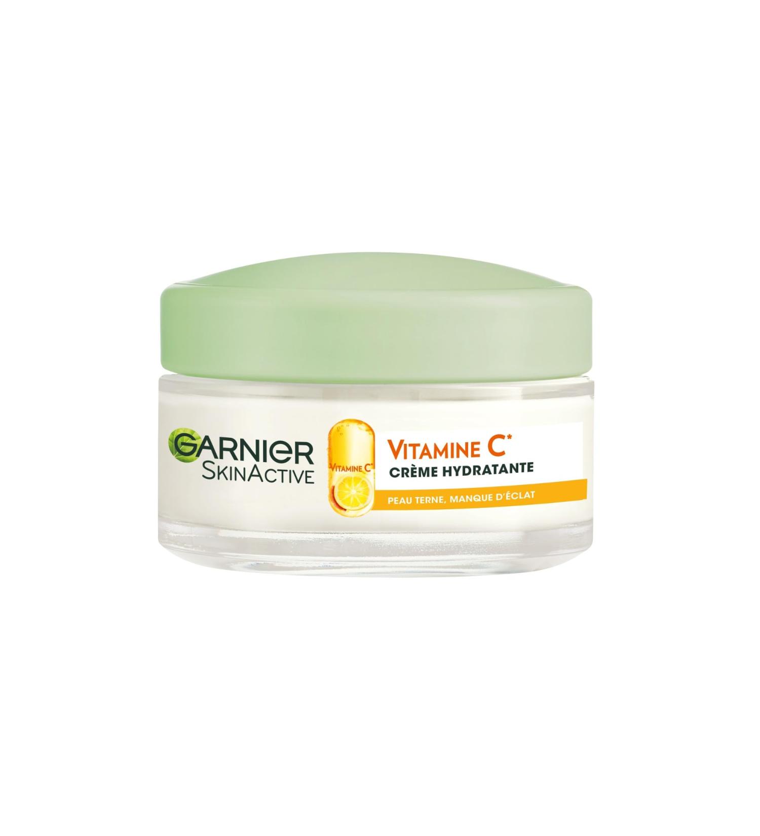 GARNIER Skin Active - Organic Moisturizing Cream - Hydration & Radiance - Nourishes Smoothes & Brightens the Complexion - Vitamin C & Citrus - Vegan & Cruelty Free - Dull Skin Lacking Radiance - 50 ml - Buy Online on GoSupps.com