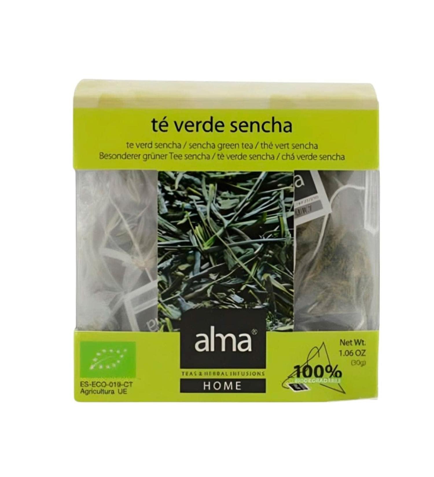 Alma ALMA Sencha Organic Green Tea 15 Pyramids 30 g