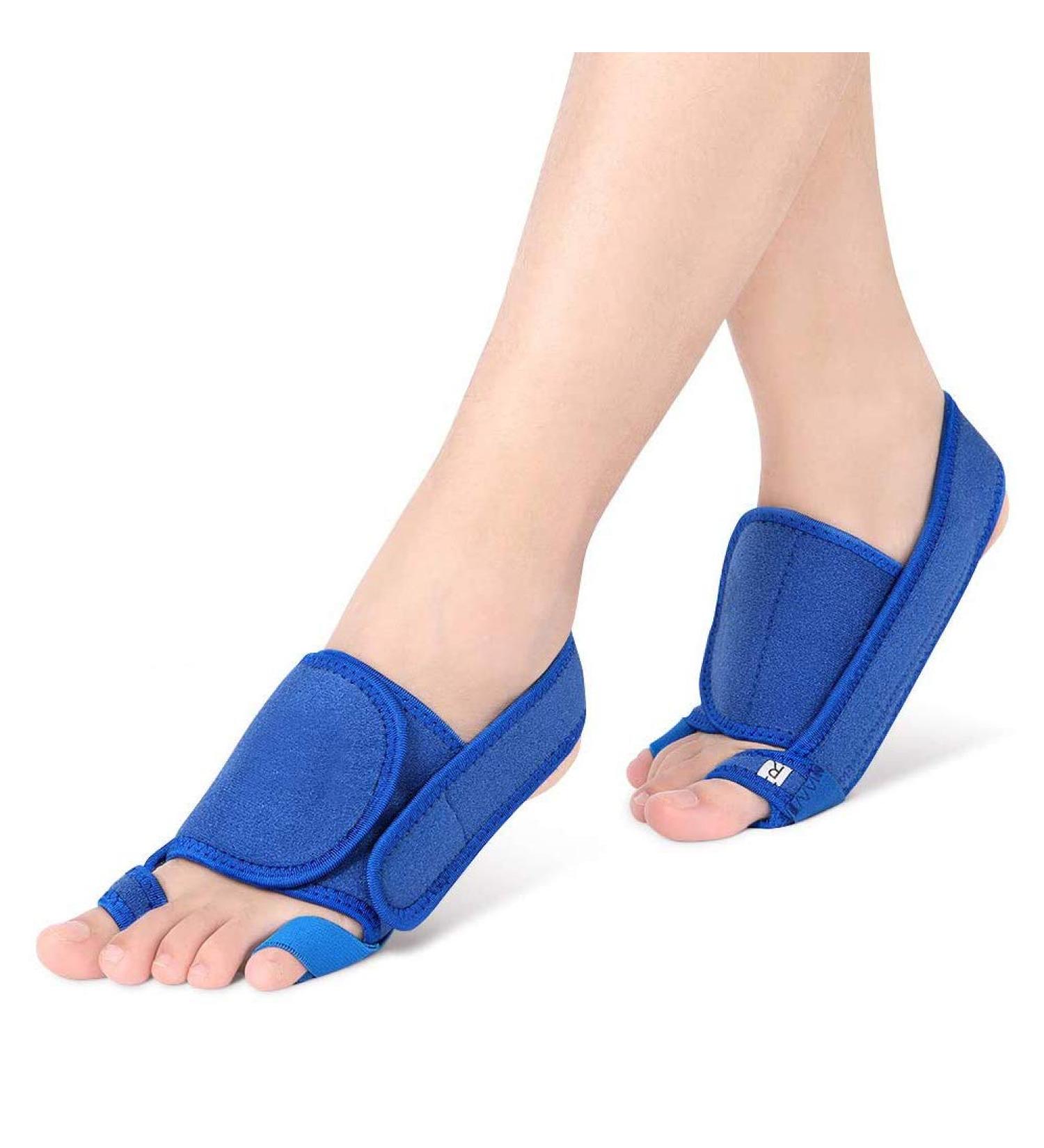Hallux Valgus Rail - 3D Printed Bunion Splint with Arch Support | Nighttime Toe Straightener & Hammer Pain Relief - Buy Online on GoSupps.com