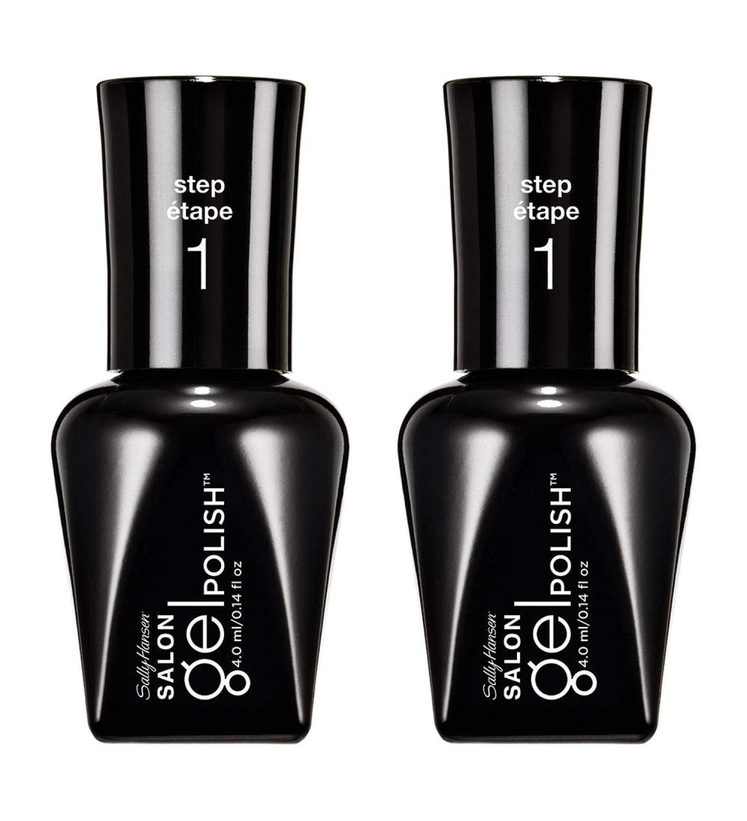Sally Hansen Salon Pro Gel  Pro-Gel Base Coat  0.14 Fluid Ounce and Sally Hansen Salon Pro Gel  Pro-Gel Top Coat  0.14 Fluid Ounce