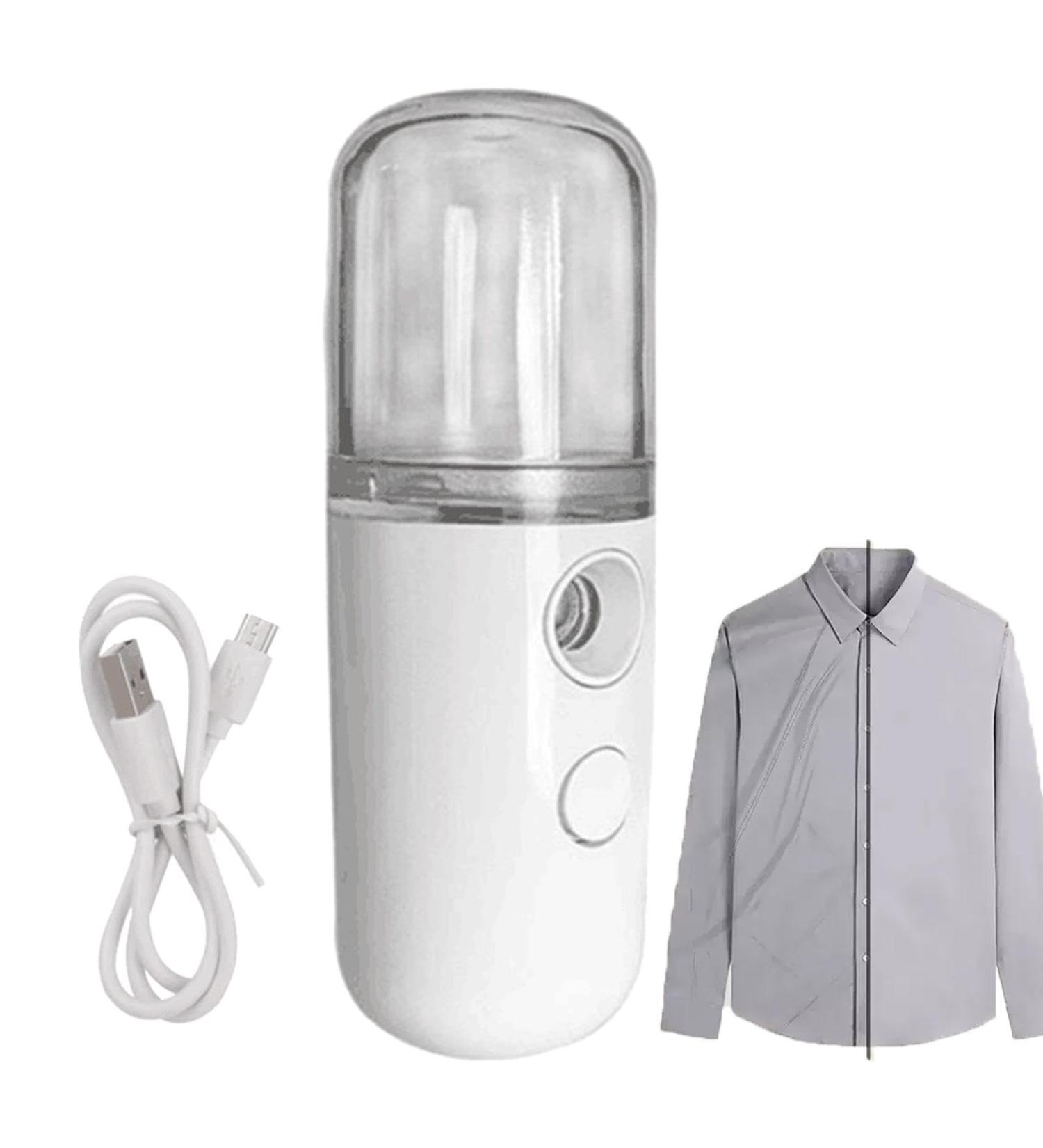Facial Steamer Pocket Moisturizing Cordless Facial Humidifier | Rechargeable Face Steamer for Home Bedroom Bathroom Traveling Dorm White - Buy Online on GoSupps.com