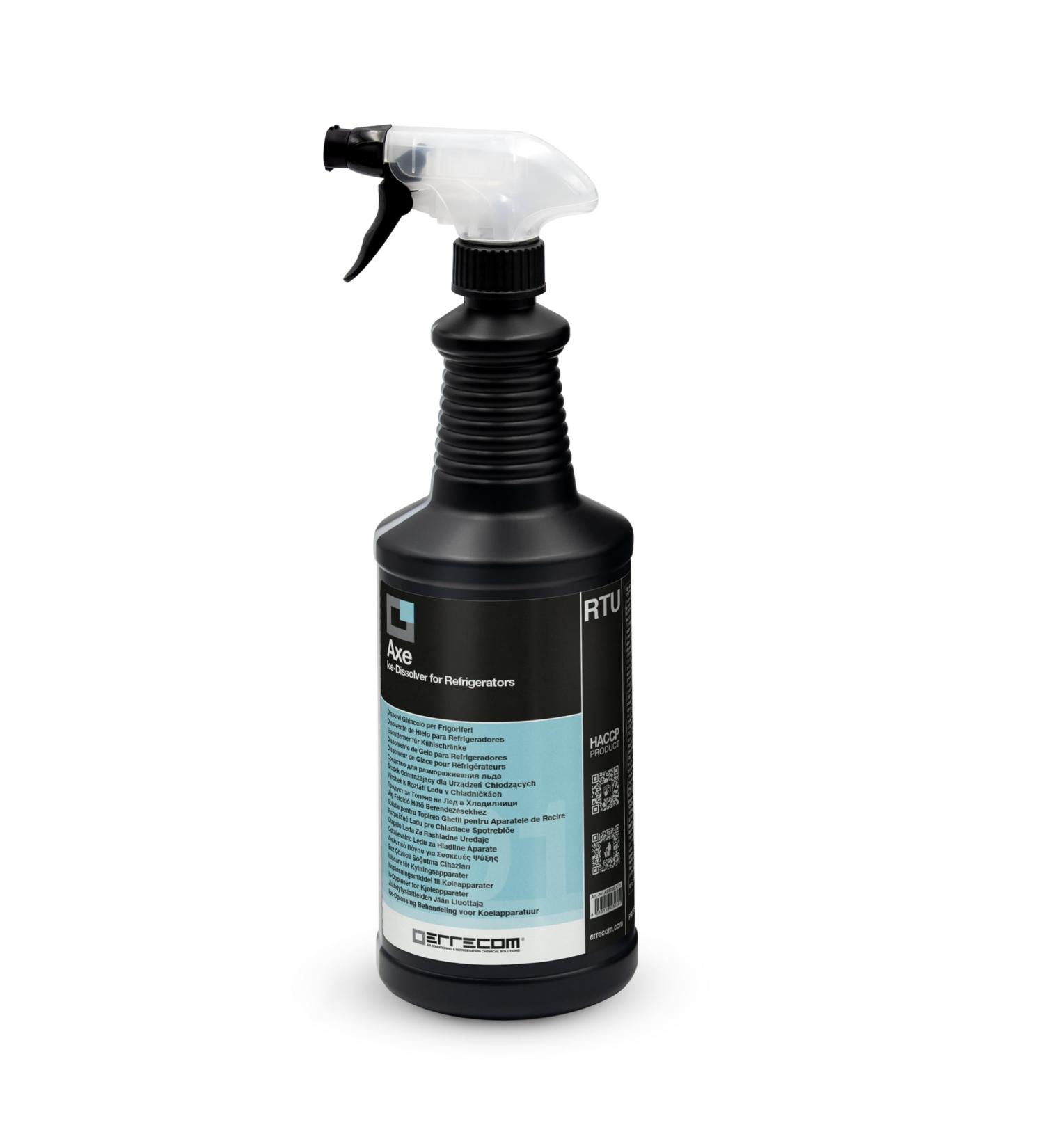 Errecom Axe Ice Remover Cleaner and Defroster for Freezers and Refrigerators 1 L bottle - Buy Online on GoSupps.com