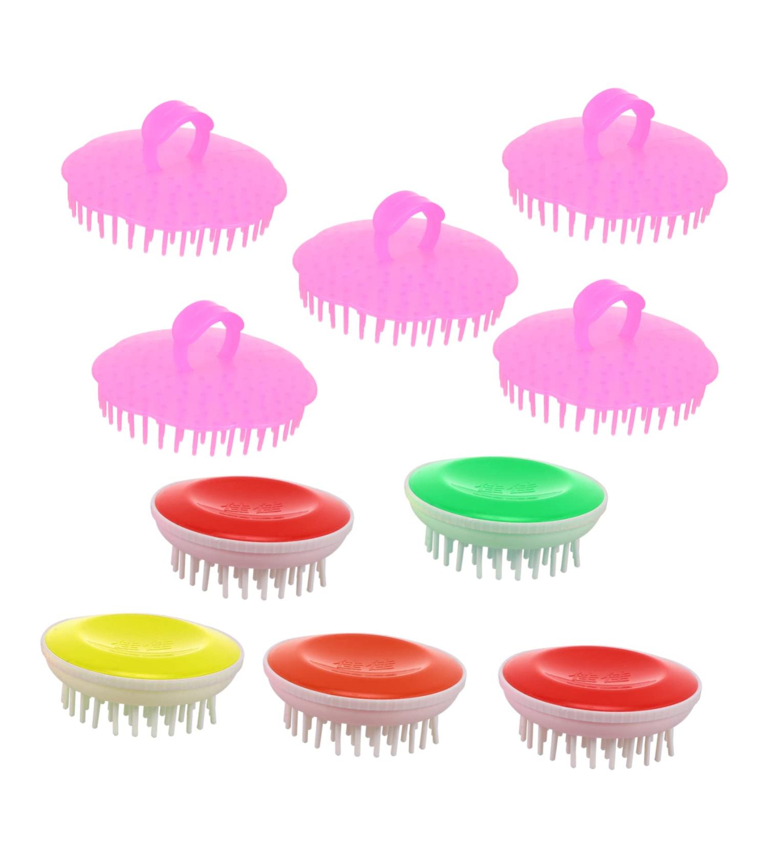 Beatifufu 10-Piece Shampoo Brush Set | Scalp Massager & Cleaning Brush for Ultimate Hair Care - Buy Online on GoSupps.com