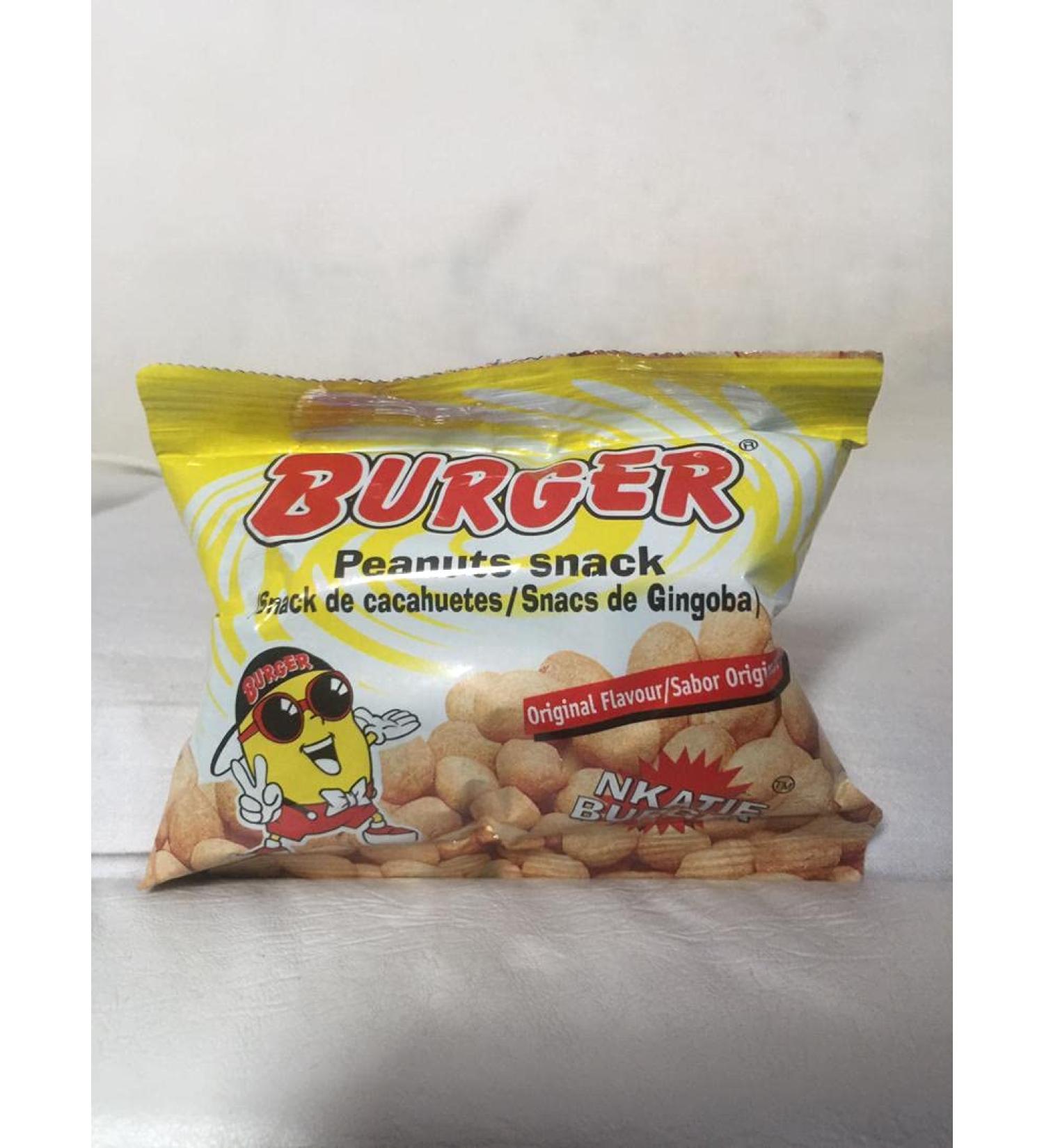 Frank Gyimah Industries Nkatie Burger Peanut Snack Pack of 12 35g - Buy Online on GoSupps.com