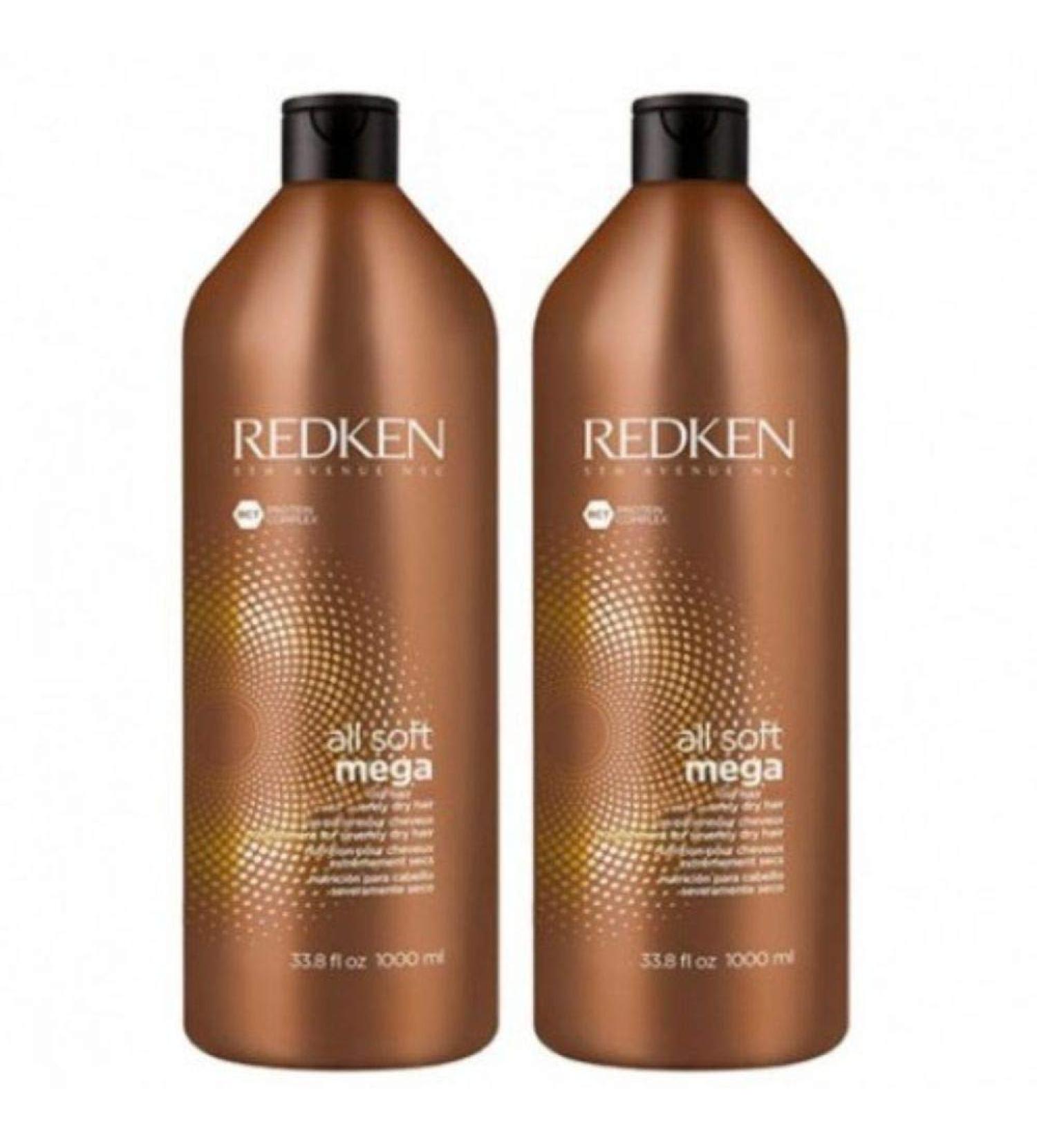 Redken REDKEN All Soft Mega Duo Shampoo and Conditioner 1000 ml