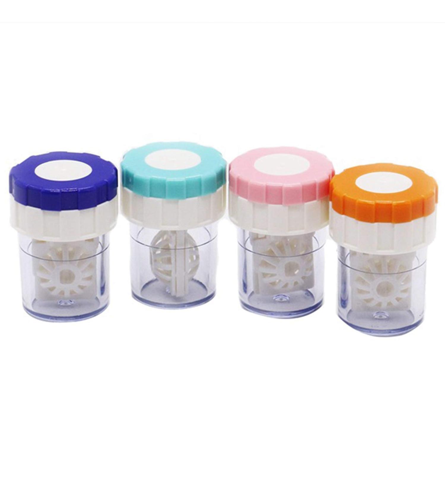 Dewedrt 4 PCS Annual Contact Washer Cleaning Lenses Case - Buy Online on GoSupps.com