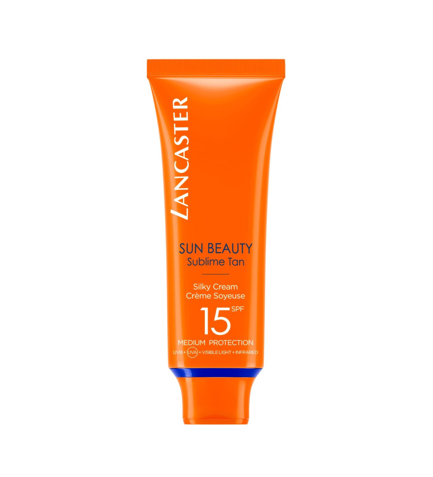 Lancaster Silky Touch Cream Radiant Tan SPF 15 - 1.7 oz | Best International Shipping for Radiant Skin - Buy Online on GoSupps.com