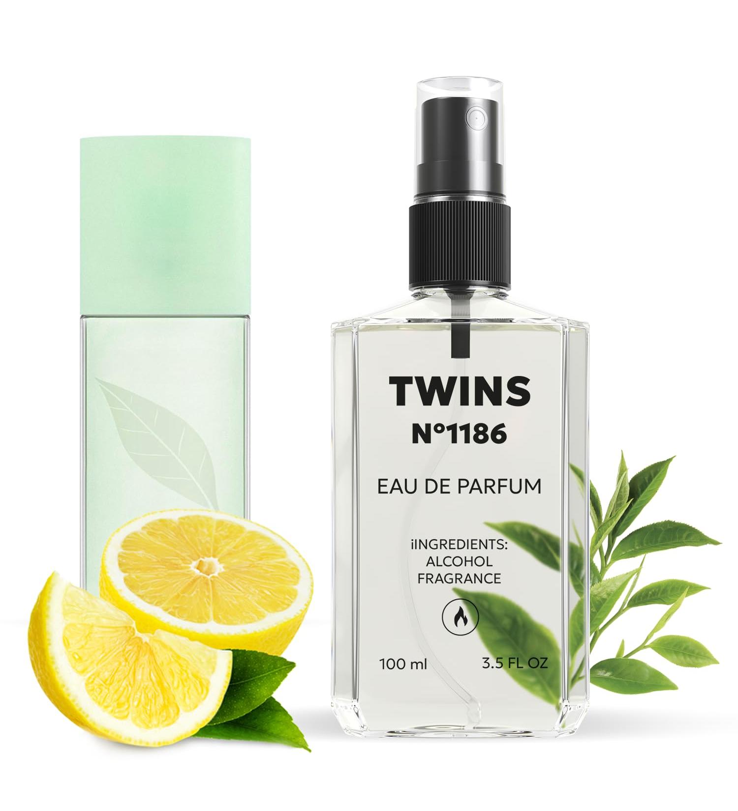 TWINS Impression of Green Tea | Perfume for Women Eau de Parfum | No.1186 | 3.4 Fl Oz / 100 ml Elizabeth Arden Green Tea Impression - Buy Online on GoSupps.com