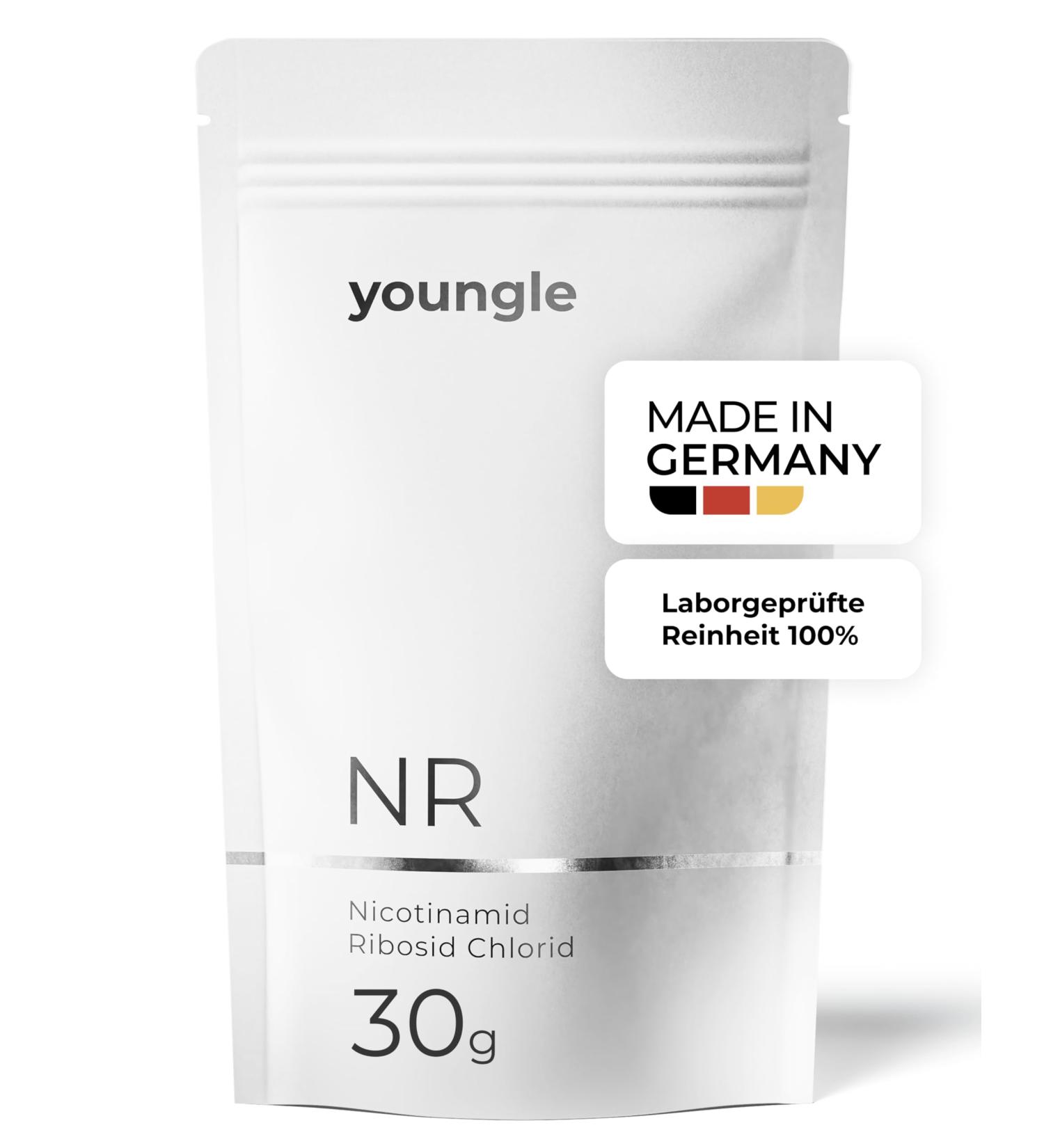100% Pure NAD+ Nicotinamide Riboside Chloride 10g Powder | Doctor-Developed | Alternative to NMN | Made in Germany - Buy Online on GoSupps.com
