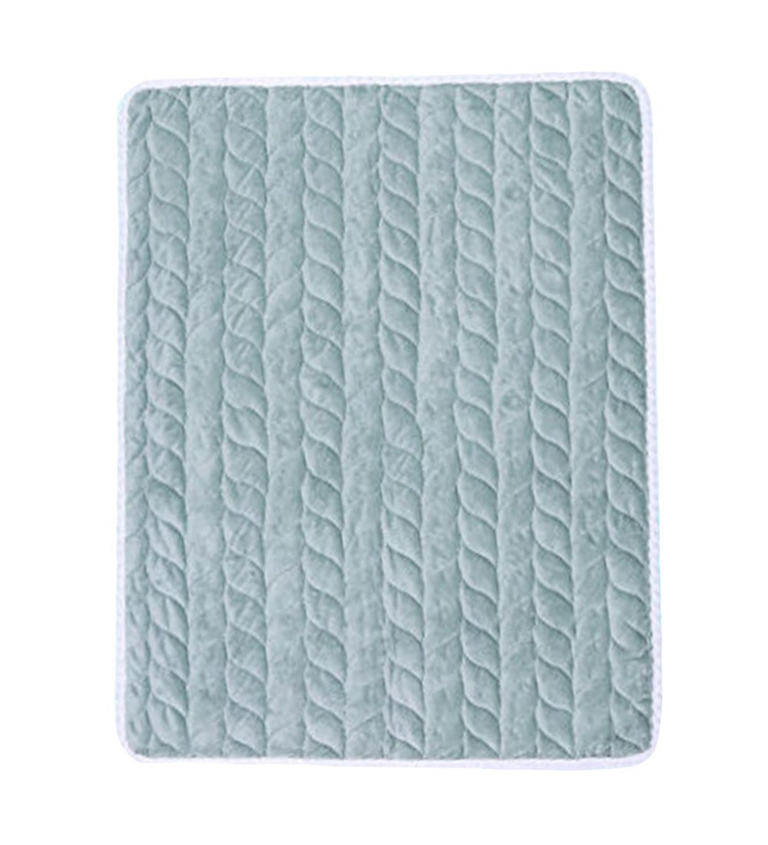 Liveinu Waterproof Fleece Mattress Protector - Anti-Slip Breathable & Reusable Absorbent Pads for Babies Seniors & Pregnancy (90x120cm Green) - Buy Online on GoSupps.com
