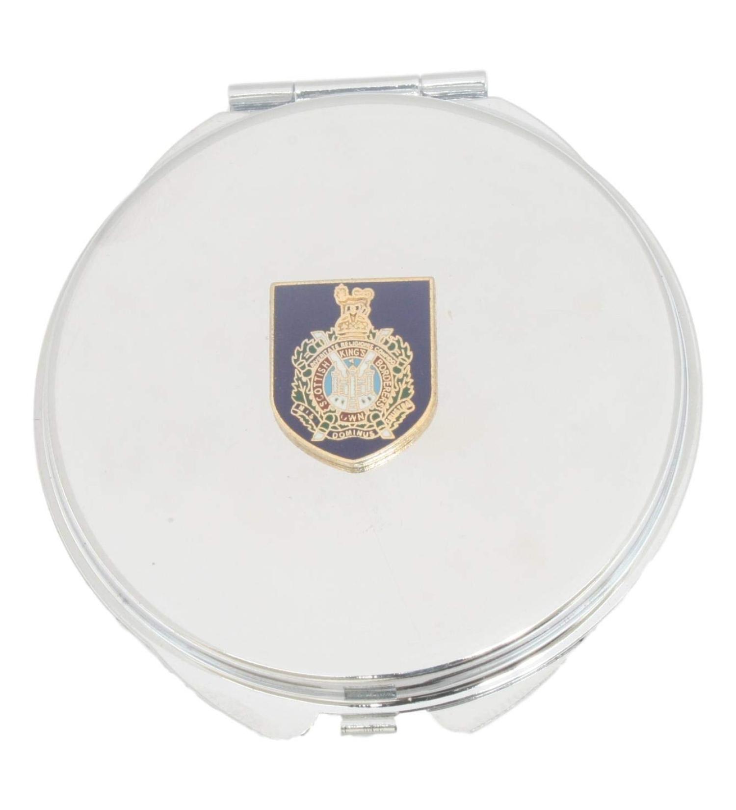 Kings Own Scottish Borderers Compact Mirror Handbag Gift With Free Engraving ME28 - Buy Online on GoSupps.com