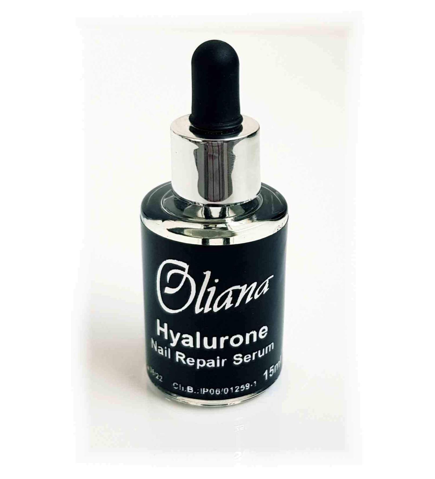 Cuticle care hyaluronic nail serum moisturising for dry and damaged problem nails 15 ml pipette bottle