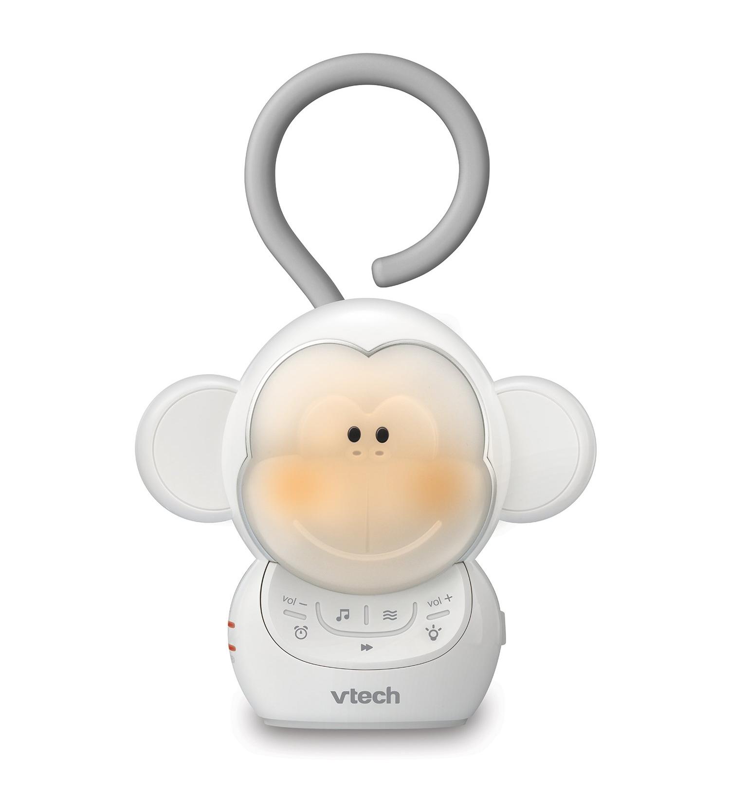VTech Myla The Monkey Baby Sleep Soother - White Noise Sound Machine with Soft Ambient Sounds, Melodies, Night Light - 1 Count - Buy Online on GoSupps.com