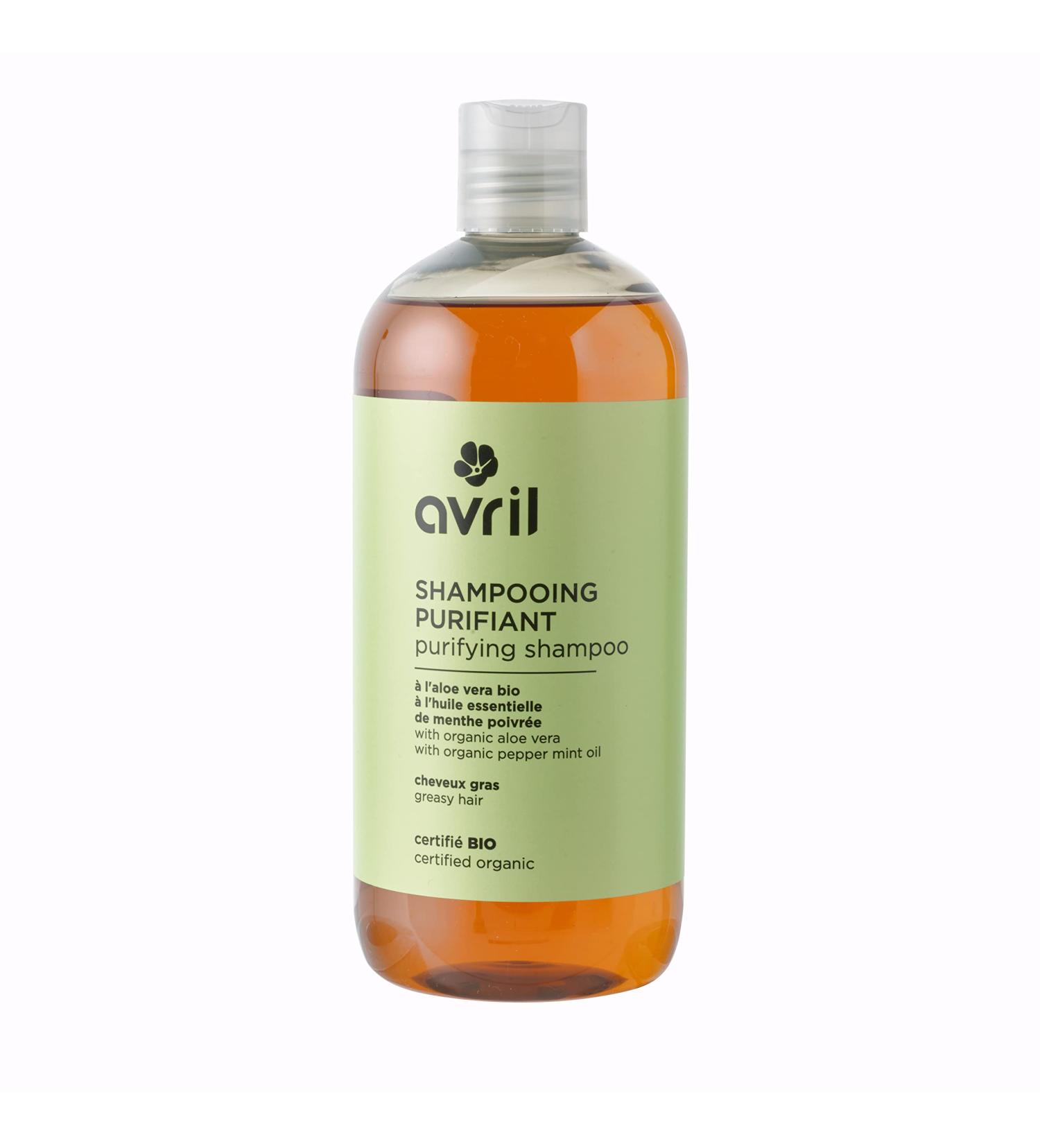 Avril - Shampooing TYPE Bio - Aloe Vera Bio - Produit Vegan Certifi Bio Ecocert - Fabriqu en France - 500ml