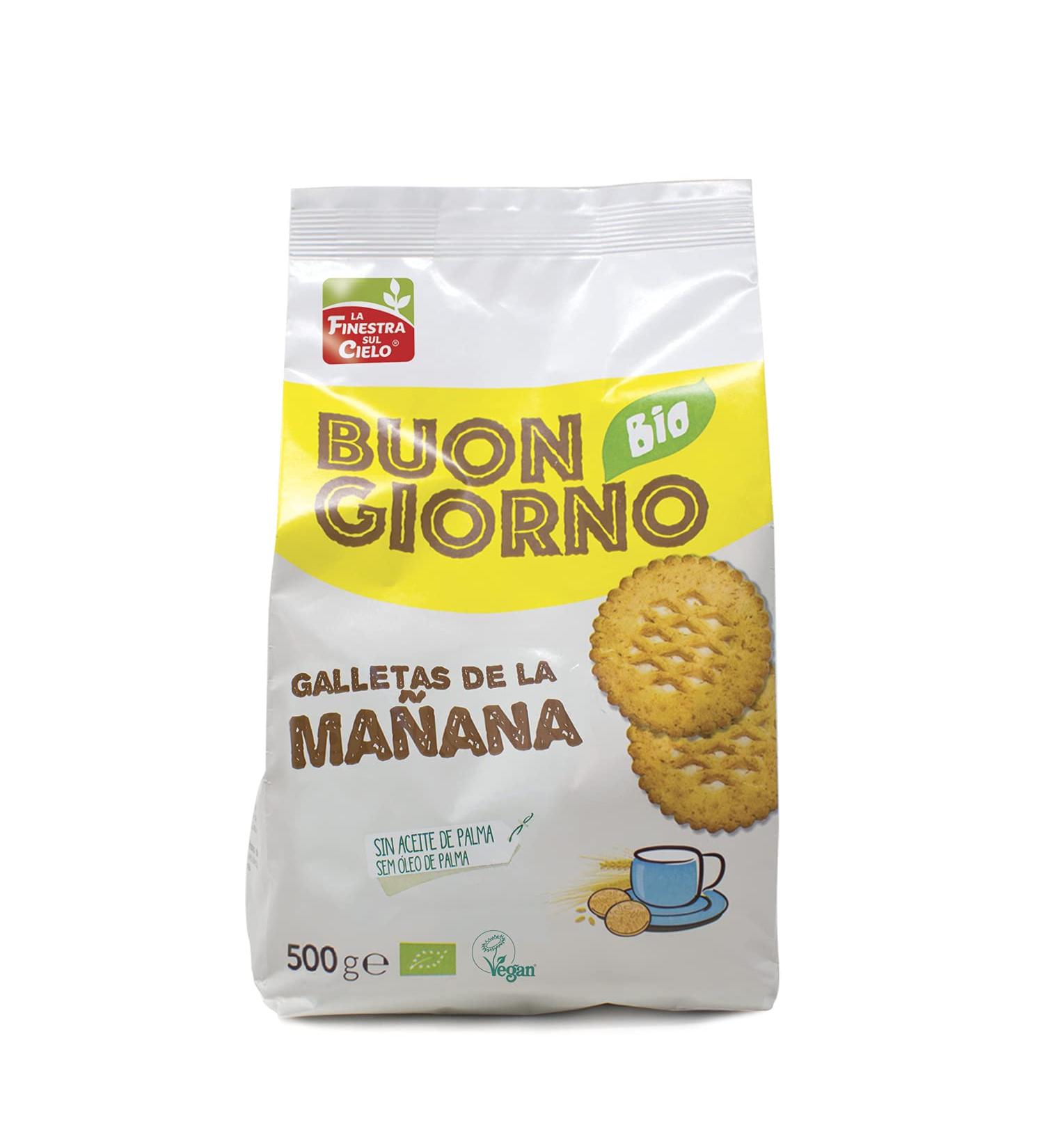 LA FINESTRA SUL CIELO La Finestra sul Cielo Morning Biscuits 500g (Organic)