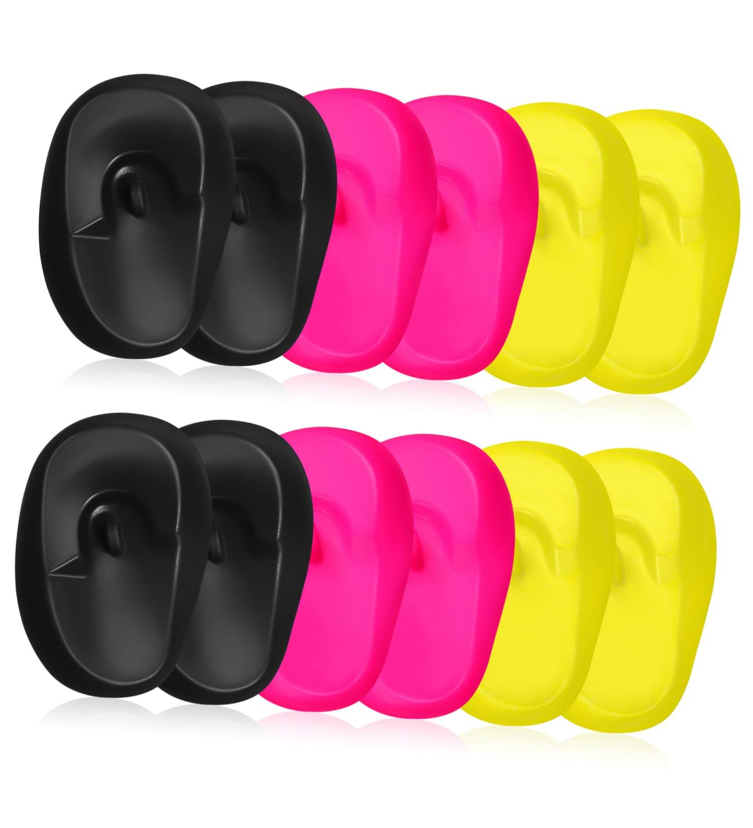 Baluue Professional Ear Protectors 3 Pairs Dye Earmuffs Coloring Ear Cover Shield Waterproof Cap - Buy Online on GoSupps.com