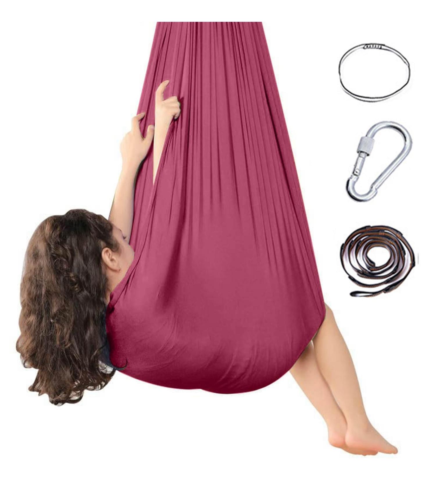 Children's Sensory Full Body Socks for Girls | Stretchy Breathable Body Sox for Autism | Stress Reduction | 280x150cm - Buy Online on GoSupps.com