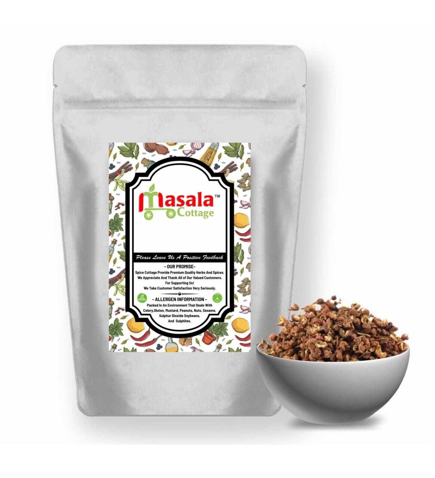 Sichuan | Szechuan | Sechuan | Szechwan Pepper Red Peppercorns Whole (China) by Masala Cottage 25g-1900g (50 Grams) 50 Grams - Buy Online on GoSupps.com