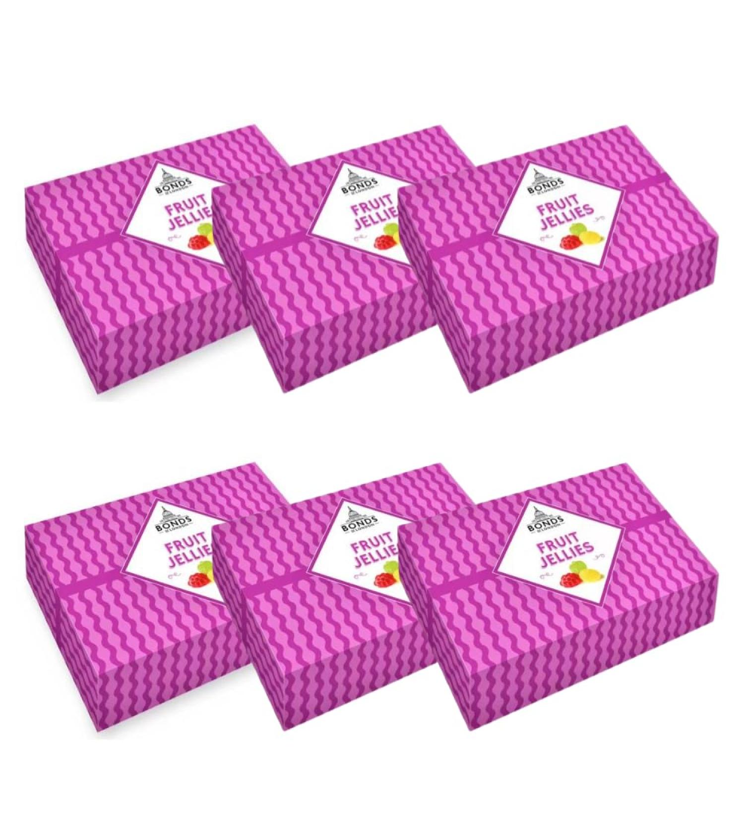 Fruit Jellies Gift Box Vegetarian Sugar Coated Fruit Jelly Sweets 175g X6 | FabFinds Mug - Buy Online on GoSupps.com